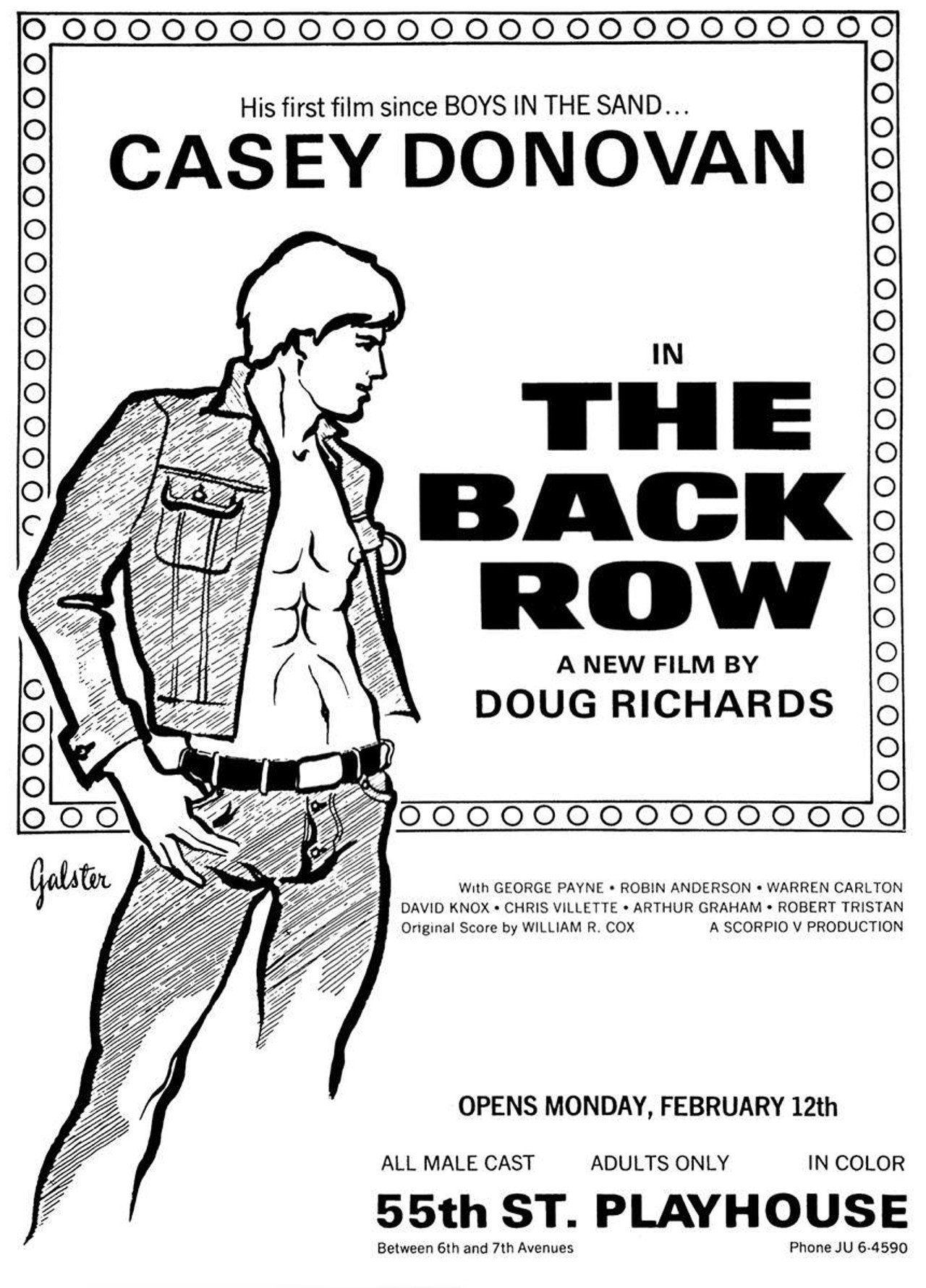 The Back Row filmaffisch