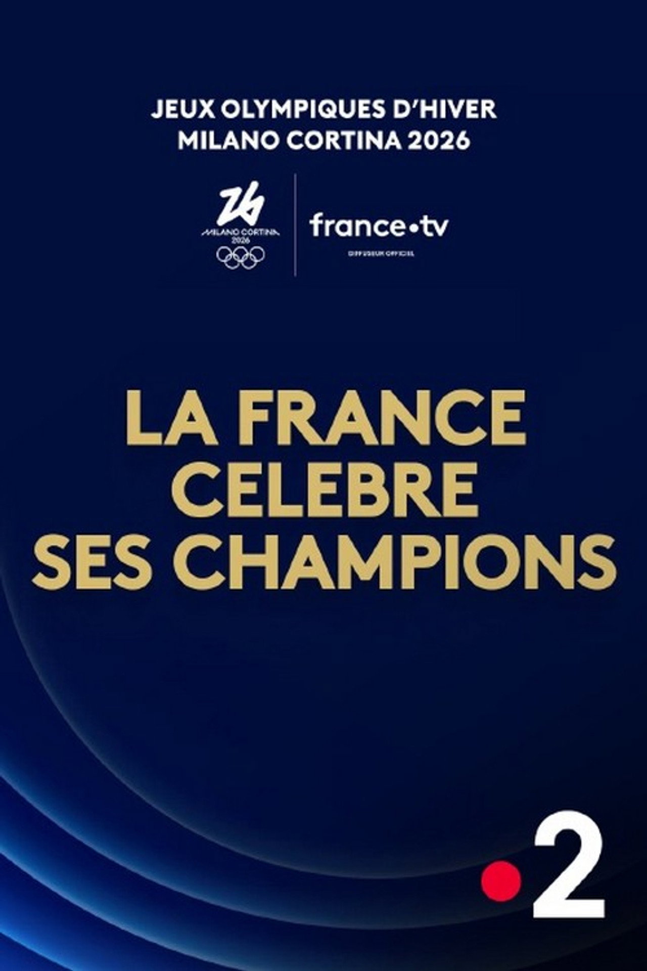 La France célèbre ses champions filmaffisch