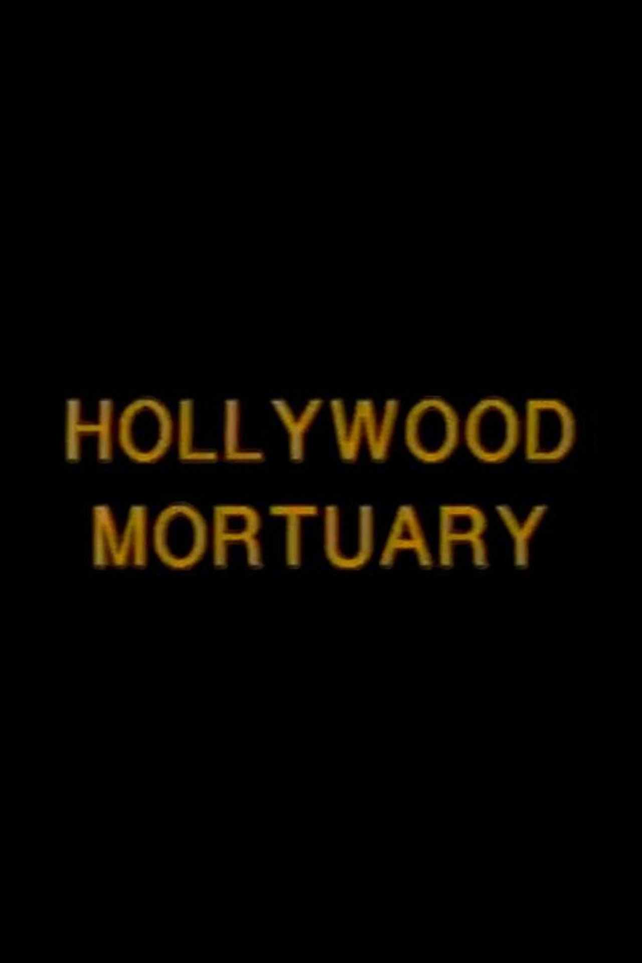 Hollywood Mortuary Backdrop