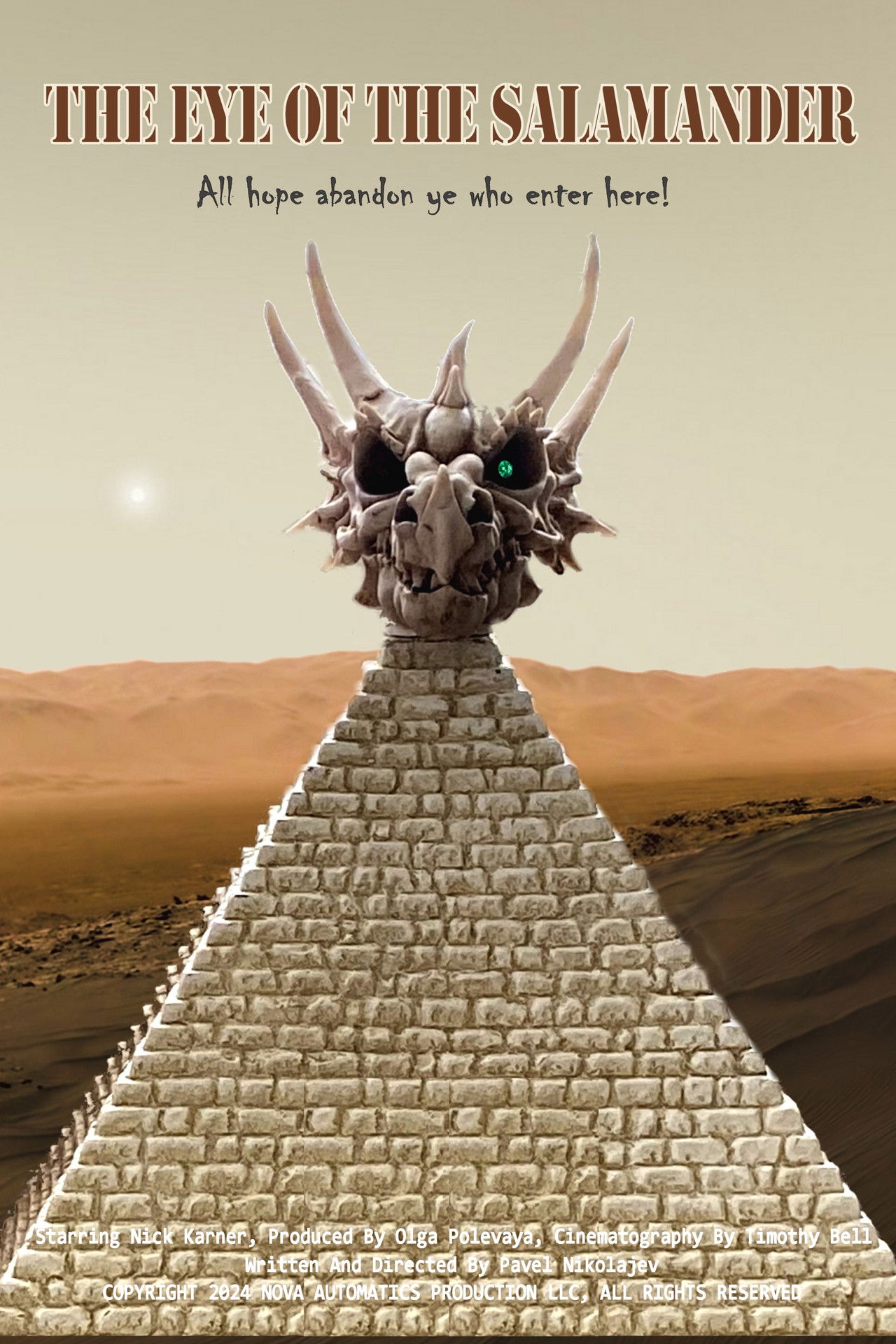 The Eye of the Salamander Backdrop