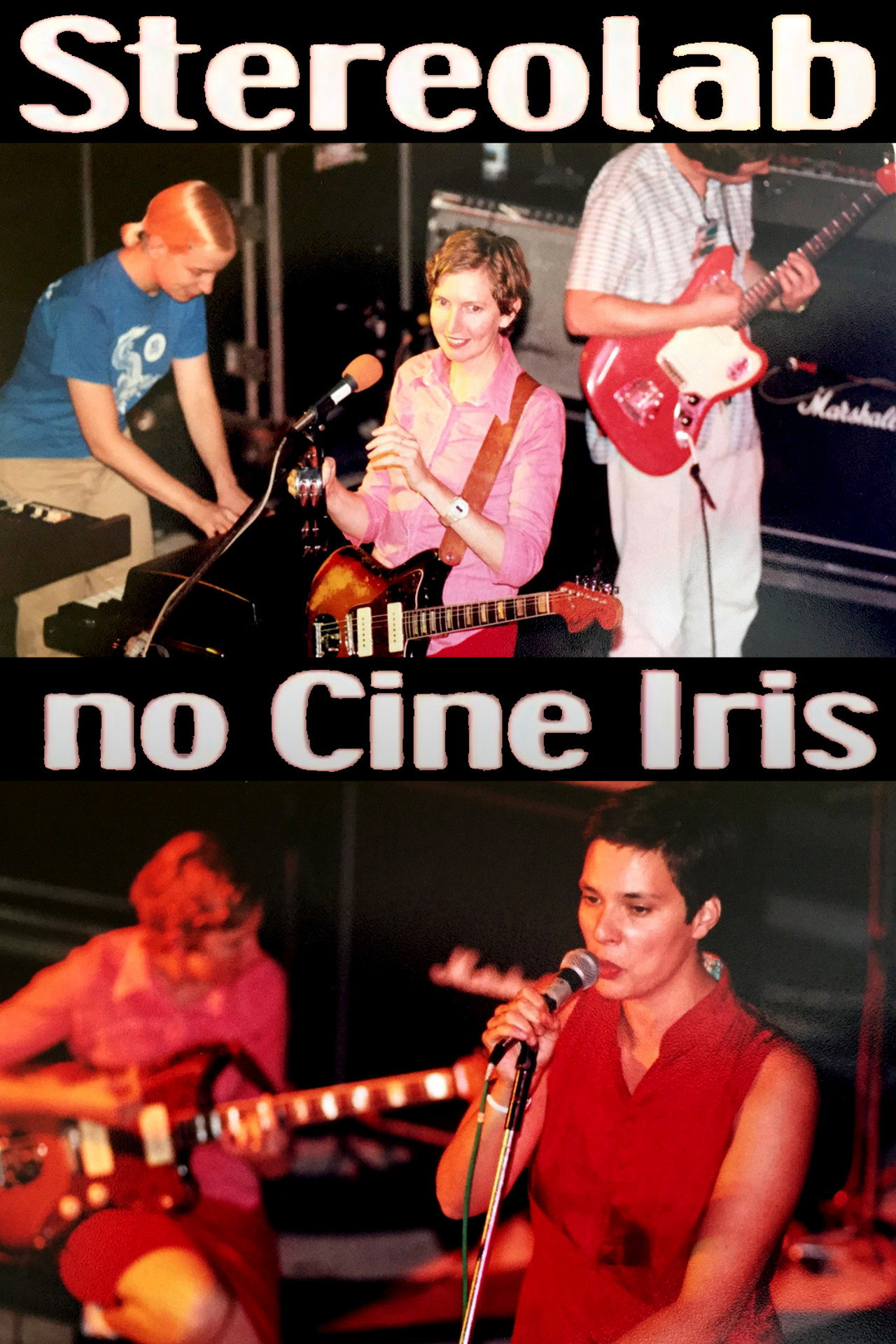Stereolab No Cine Iris filmaffisch