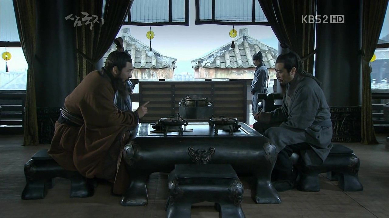 Three Kingdoms - Season 1 Episode 20 : Cao Cao discusses about heroes over drinks