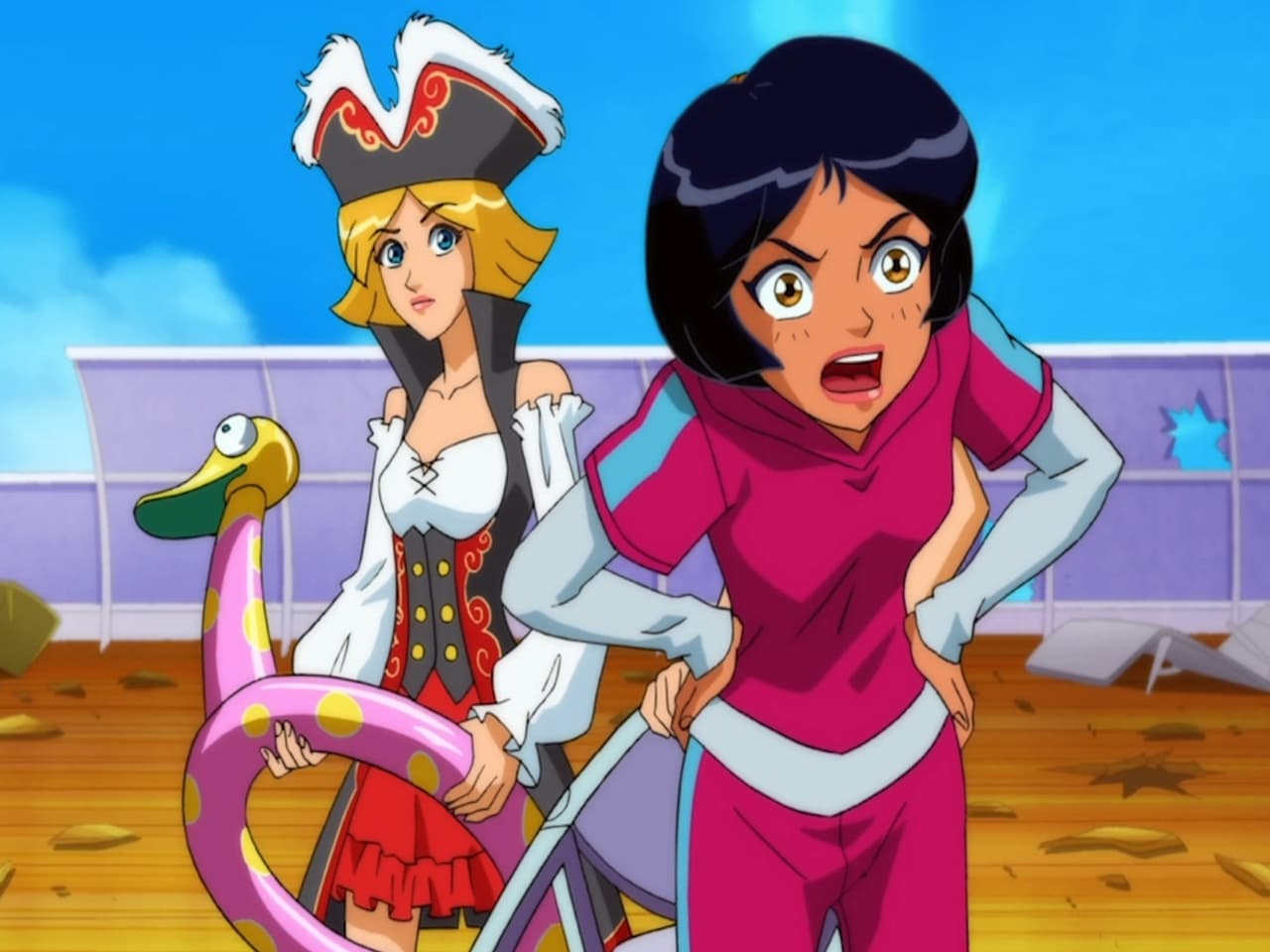 Totally Spies! - Season 6 Episode 15 : WOOHP-Ahoy !