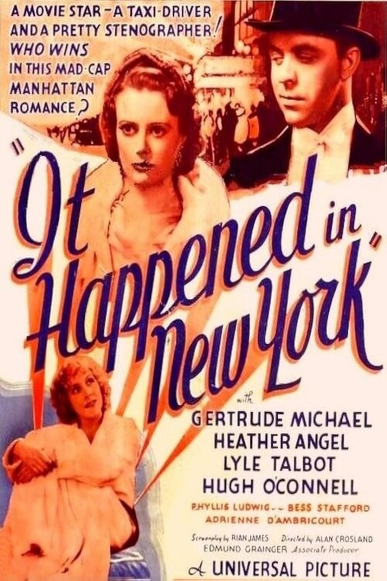 مشاهدة فيلم It Happened in New York مترجم بدون اعلانات - بوستر