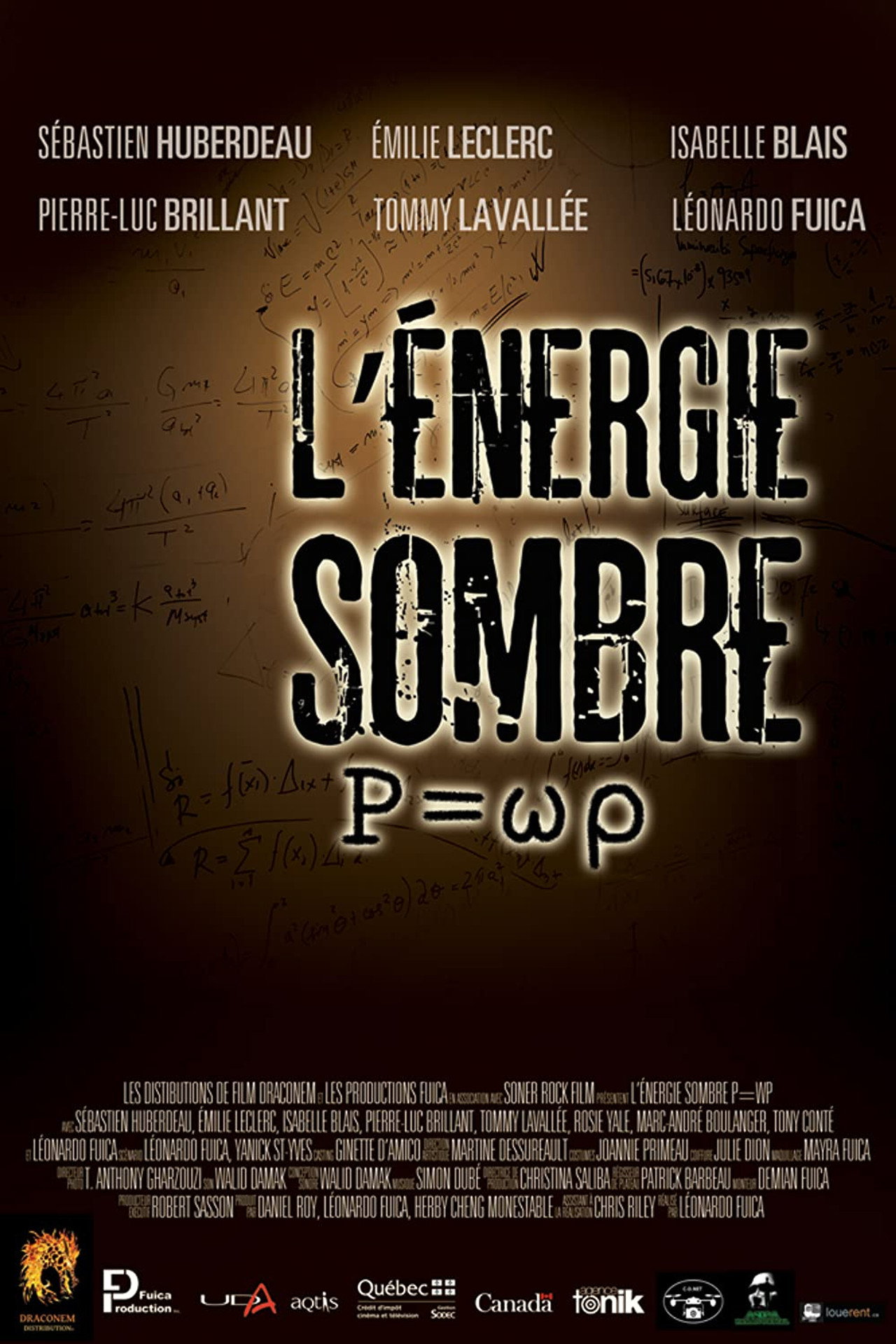 L'Energie Sombre P=WP filmaffisch
