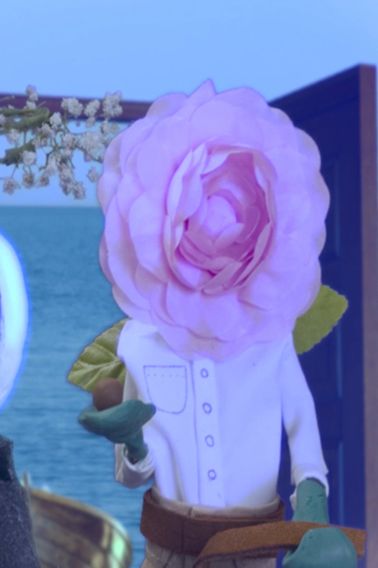 Cherry Blossom's Elegy Backdrop