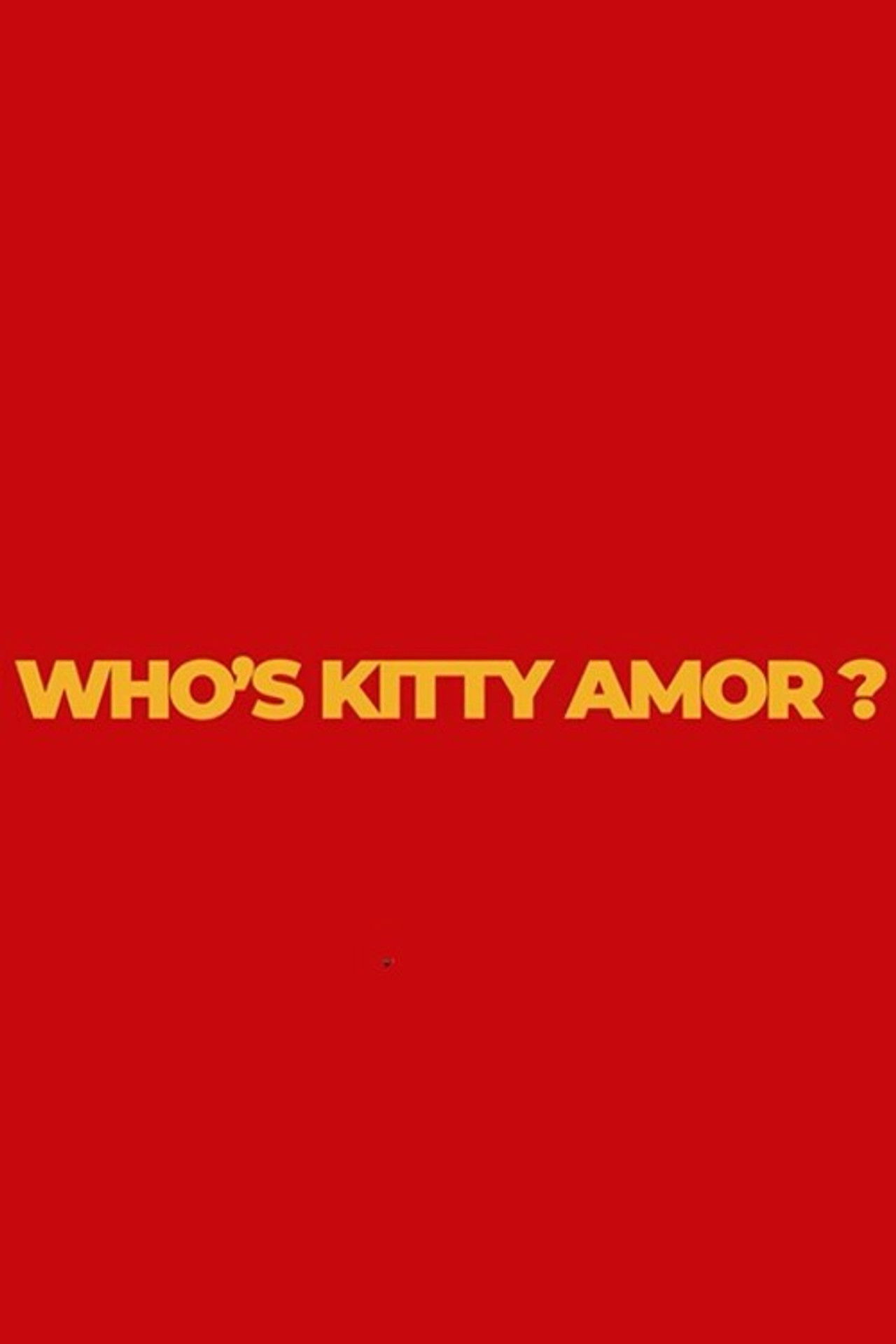 Who's Kitty Amor? Backdrop