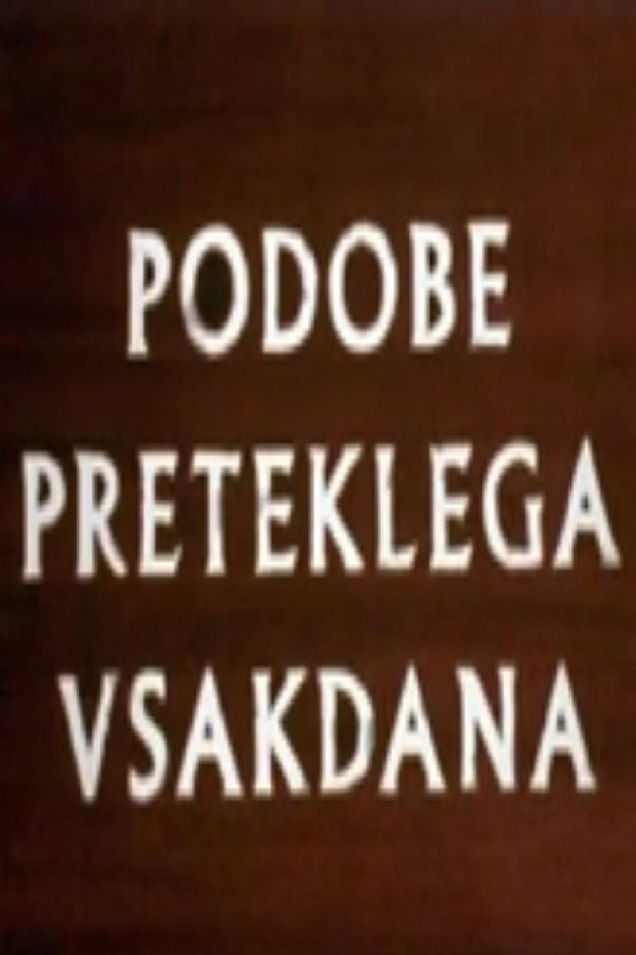 Podobe preteklega vsakdana filmaffisch