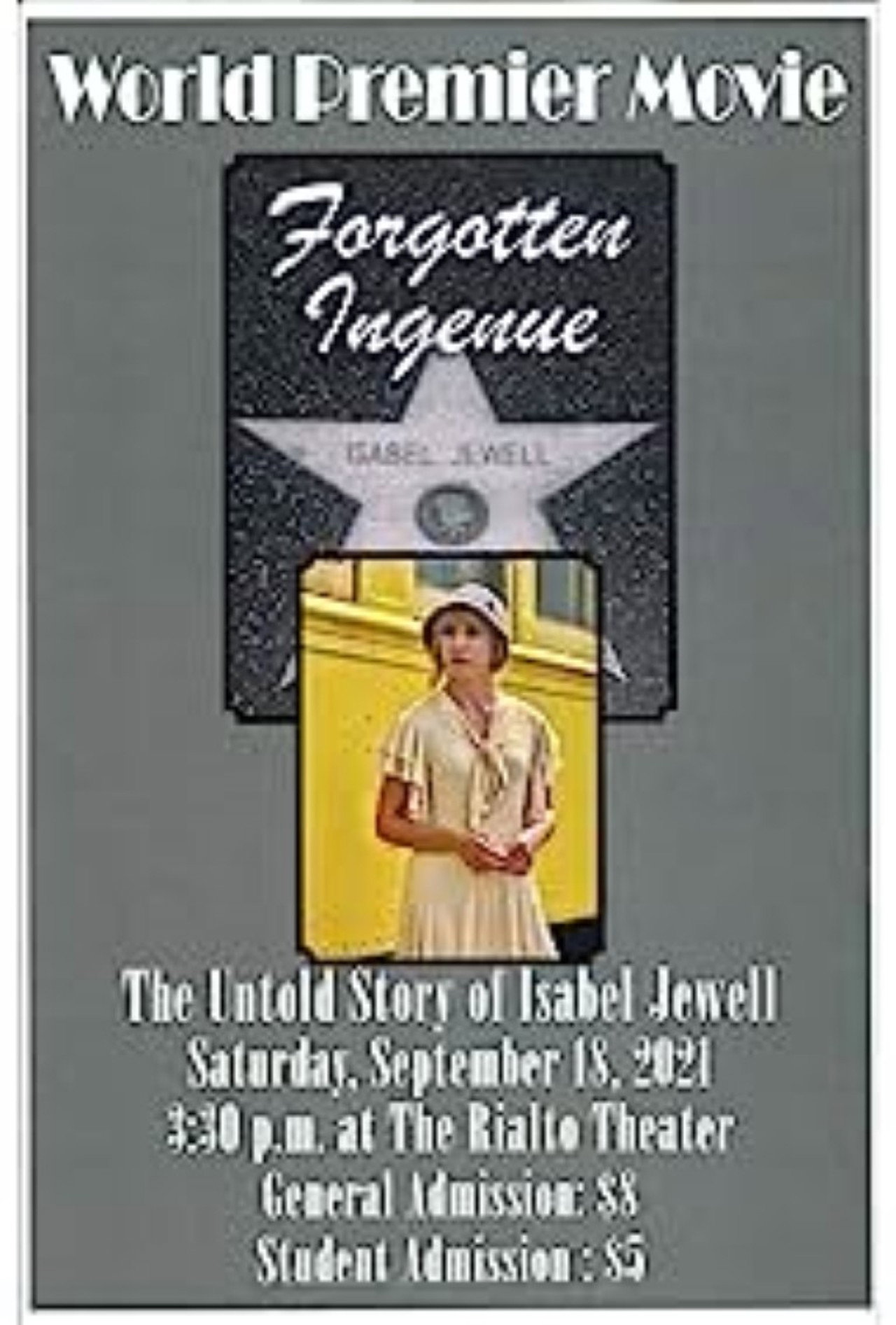 Forgotten Ingenue Backdrop