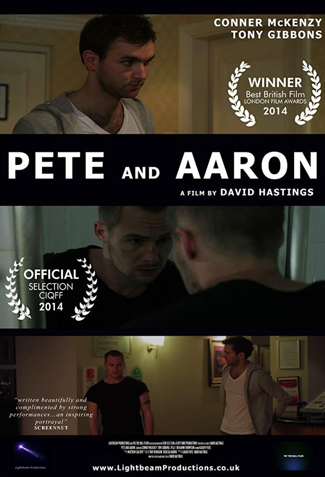 Pete and Aaron filmaffisch