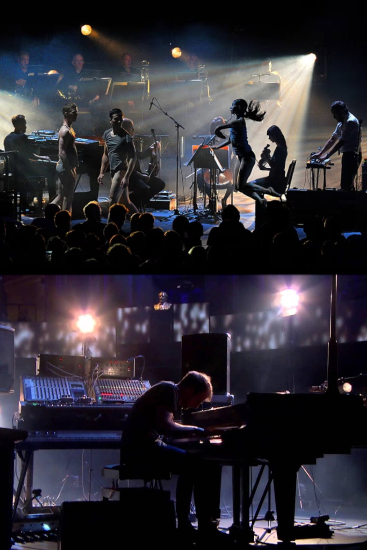 Nils Frahm & A Winged Victory for the Sullen: BBC Proms Backdrop