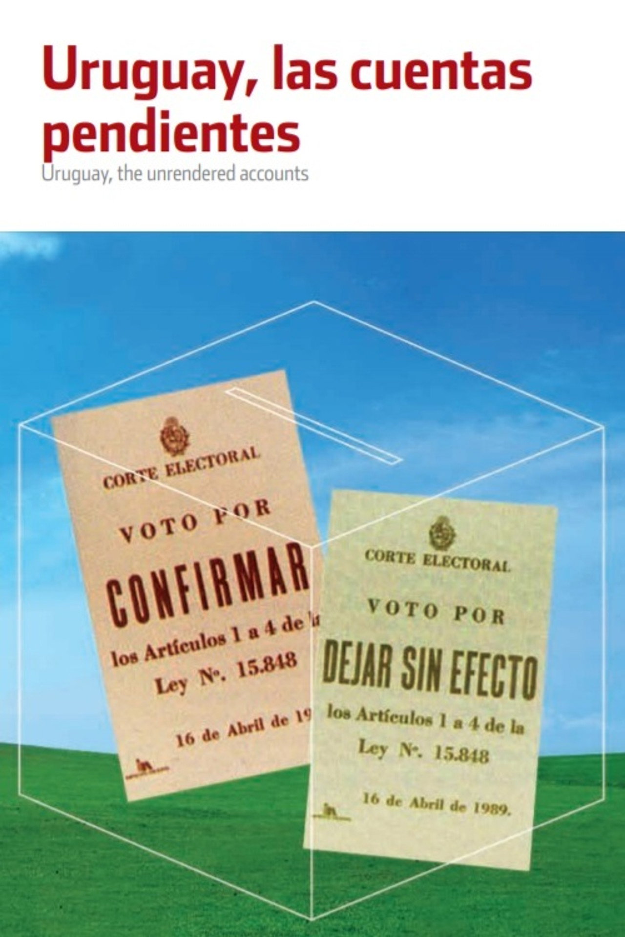 Uruguay, las Cuentas Pendientes filmaffisch