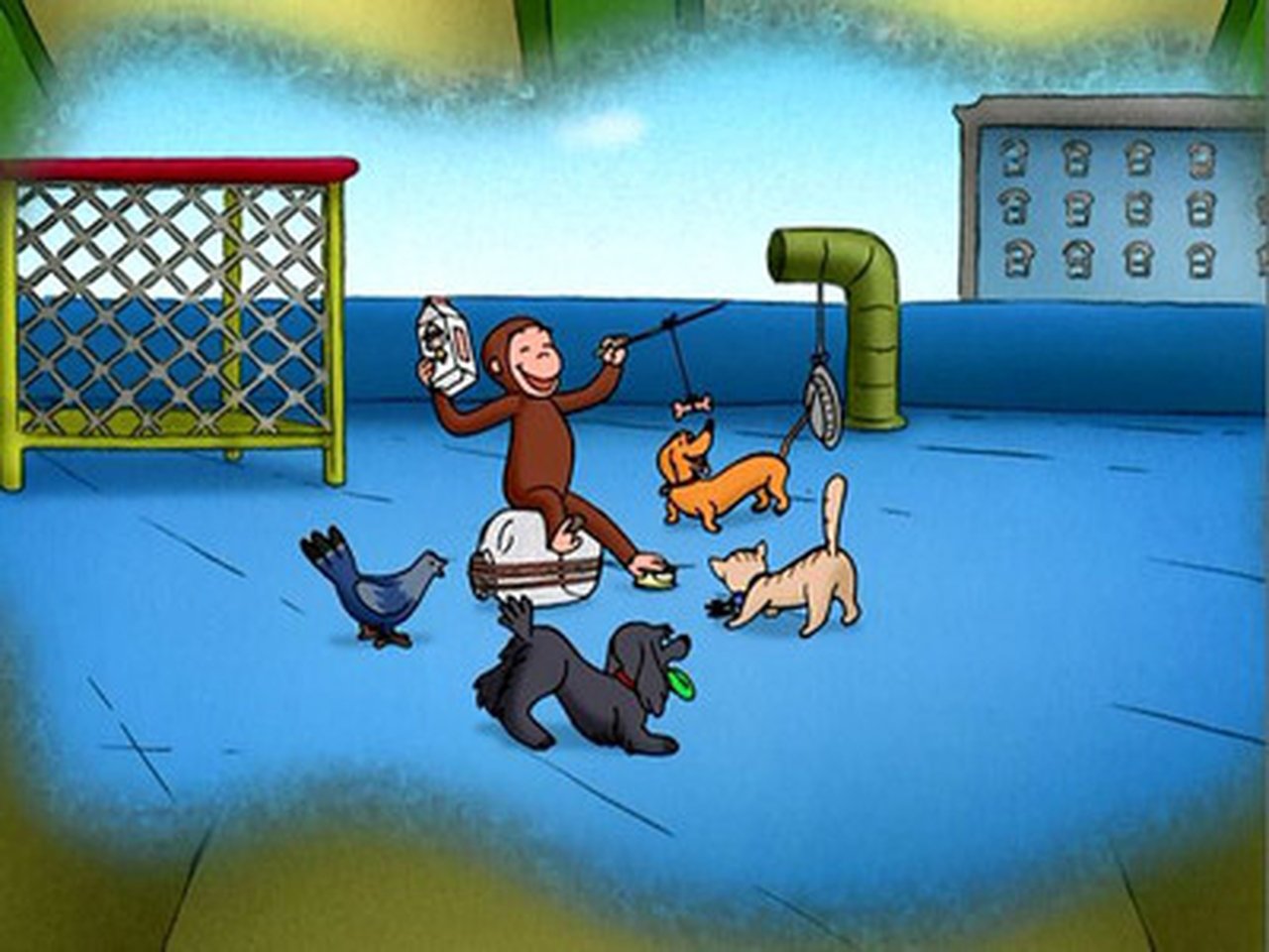 Curious George - Season 1 Episode 53 : The All-Animal Recycled Band