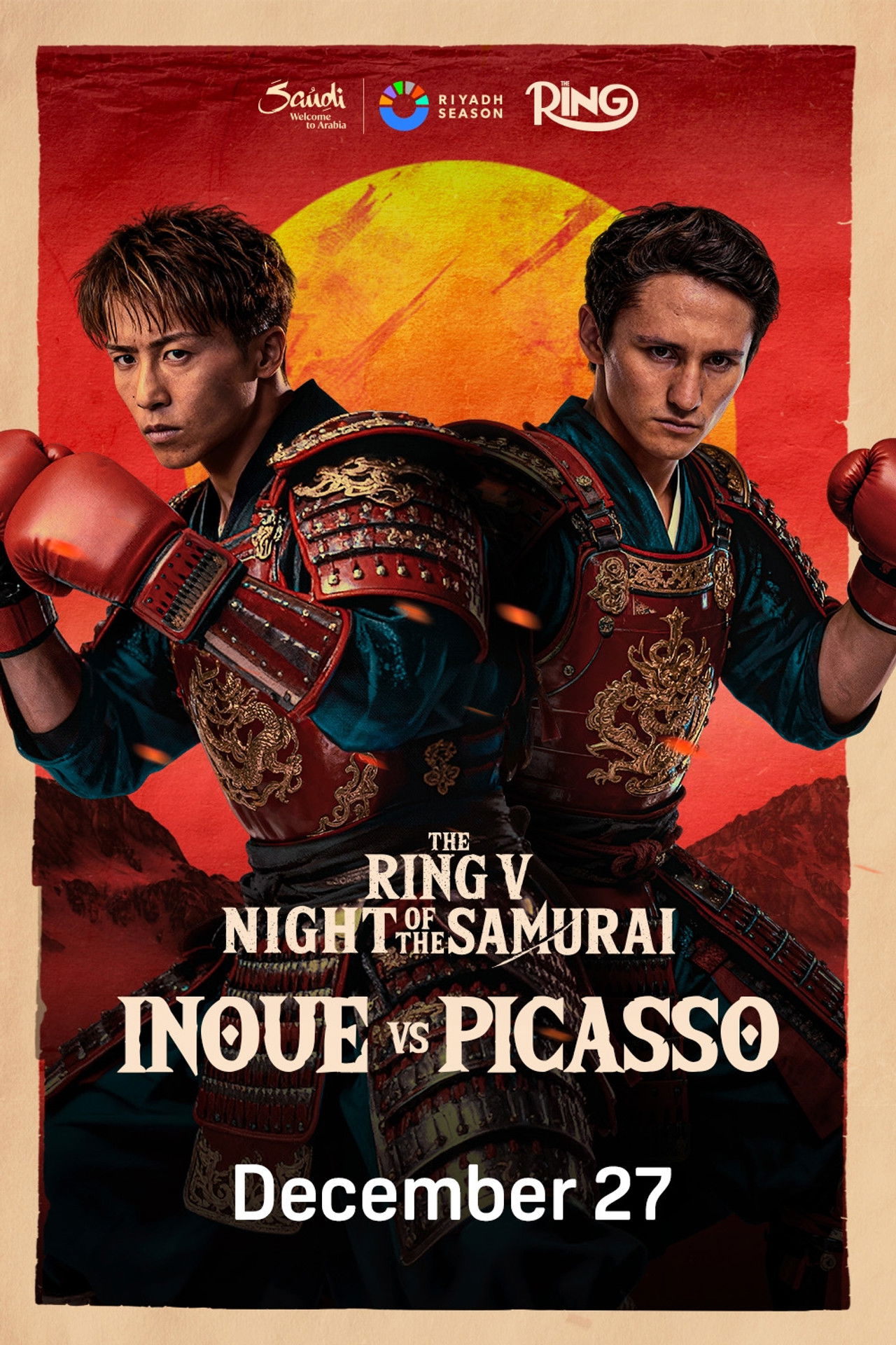 Naoya Inoue vs. Alan Picasso poster