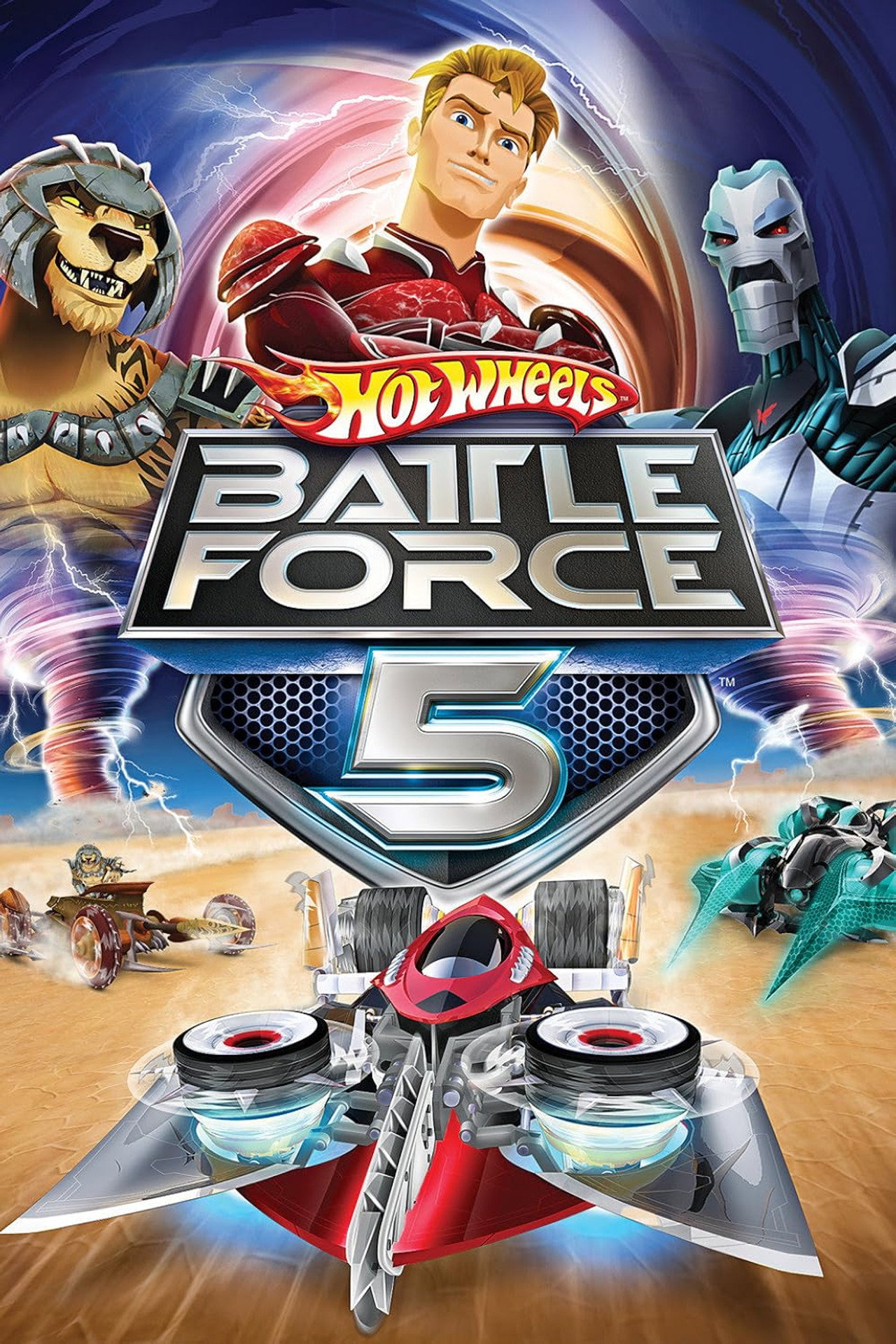 Hot Wheels Battle Force 5 - Total Revolution Backdrop