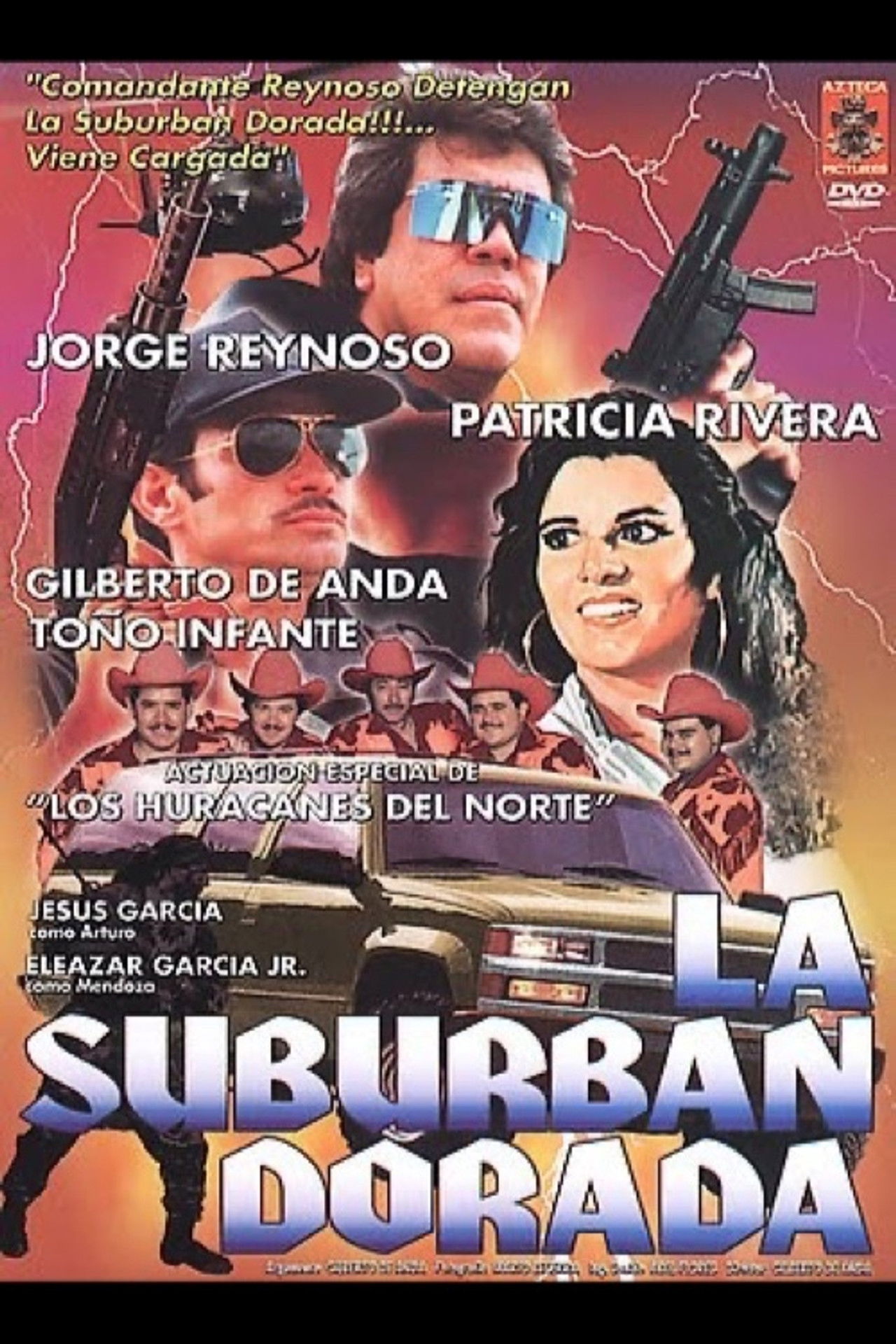 La suburban dorada Backdrop