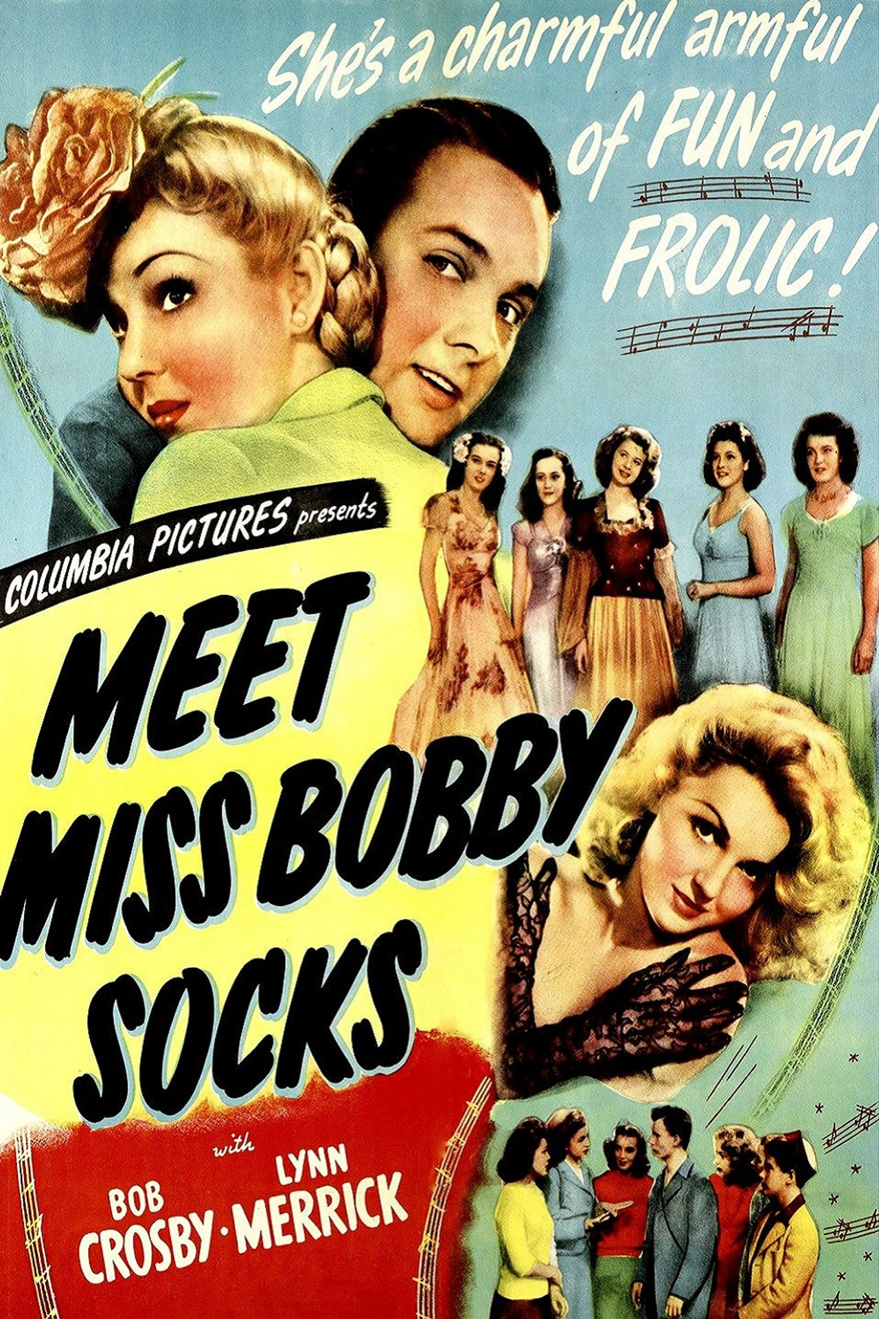 Meet Miss Bobby Socks Backdrop