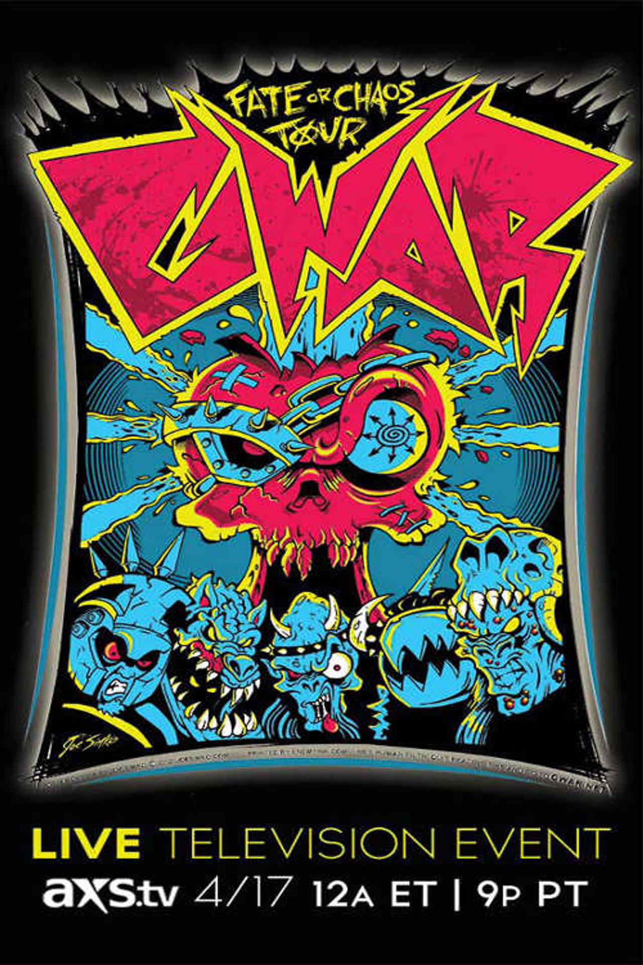 GWAR: Fate or Chaos Tour 2013 filmaffisch