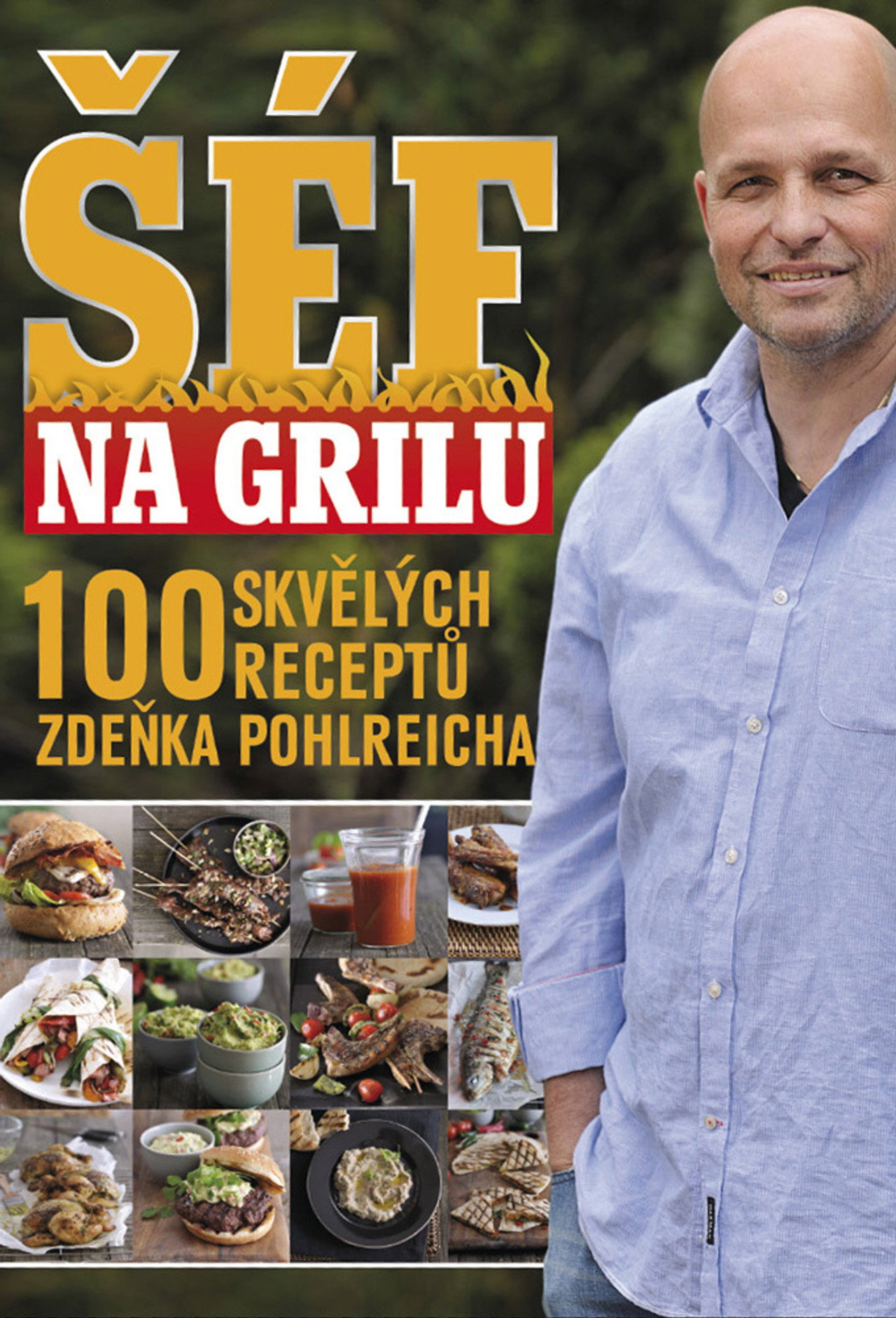 Šéf na grilu affisch