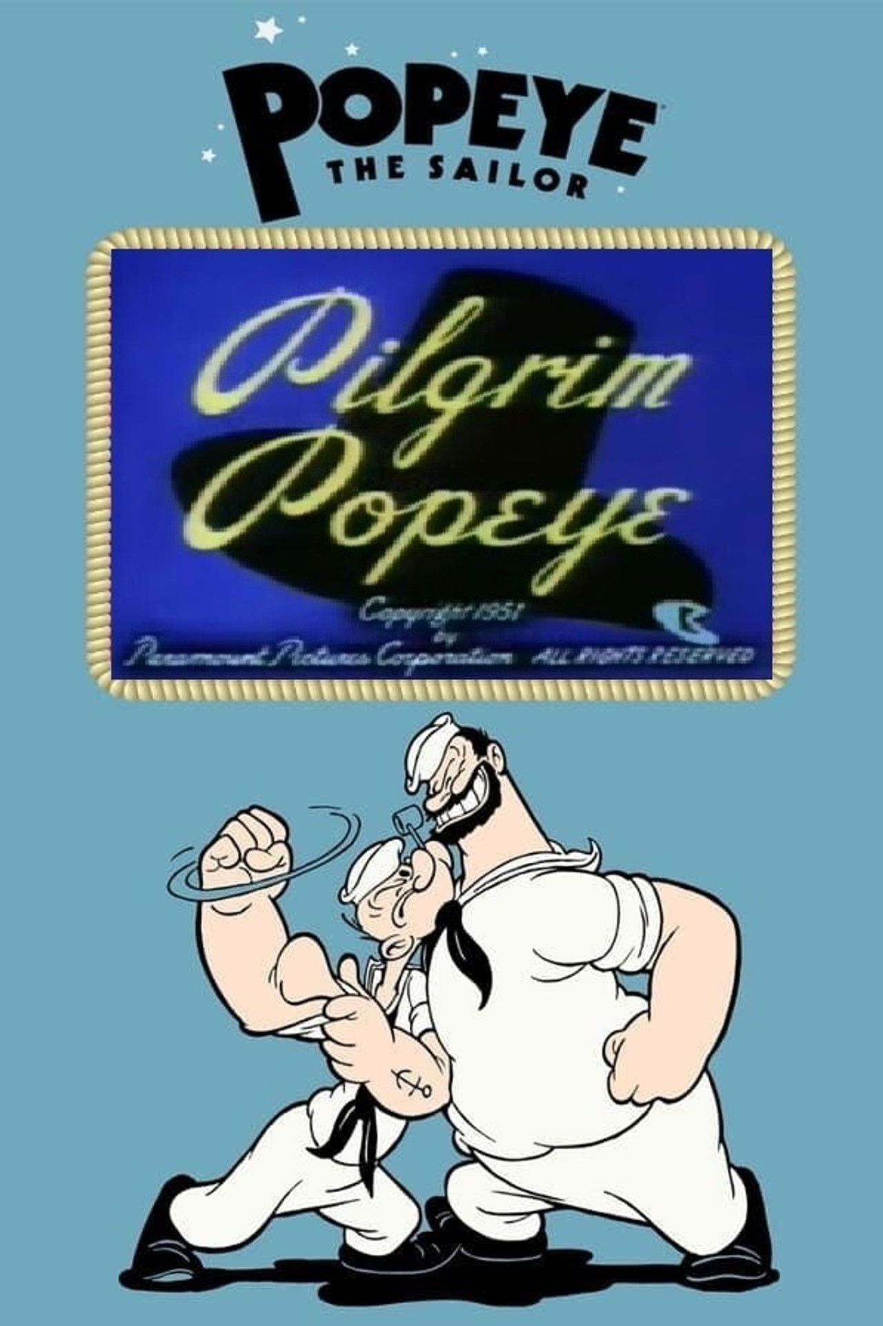 Pilgrim Popeye Backdrop