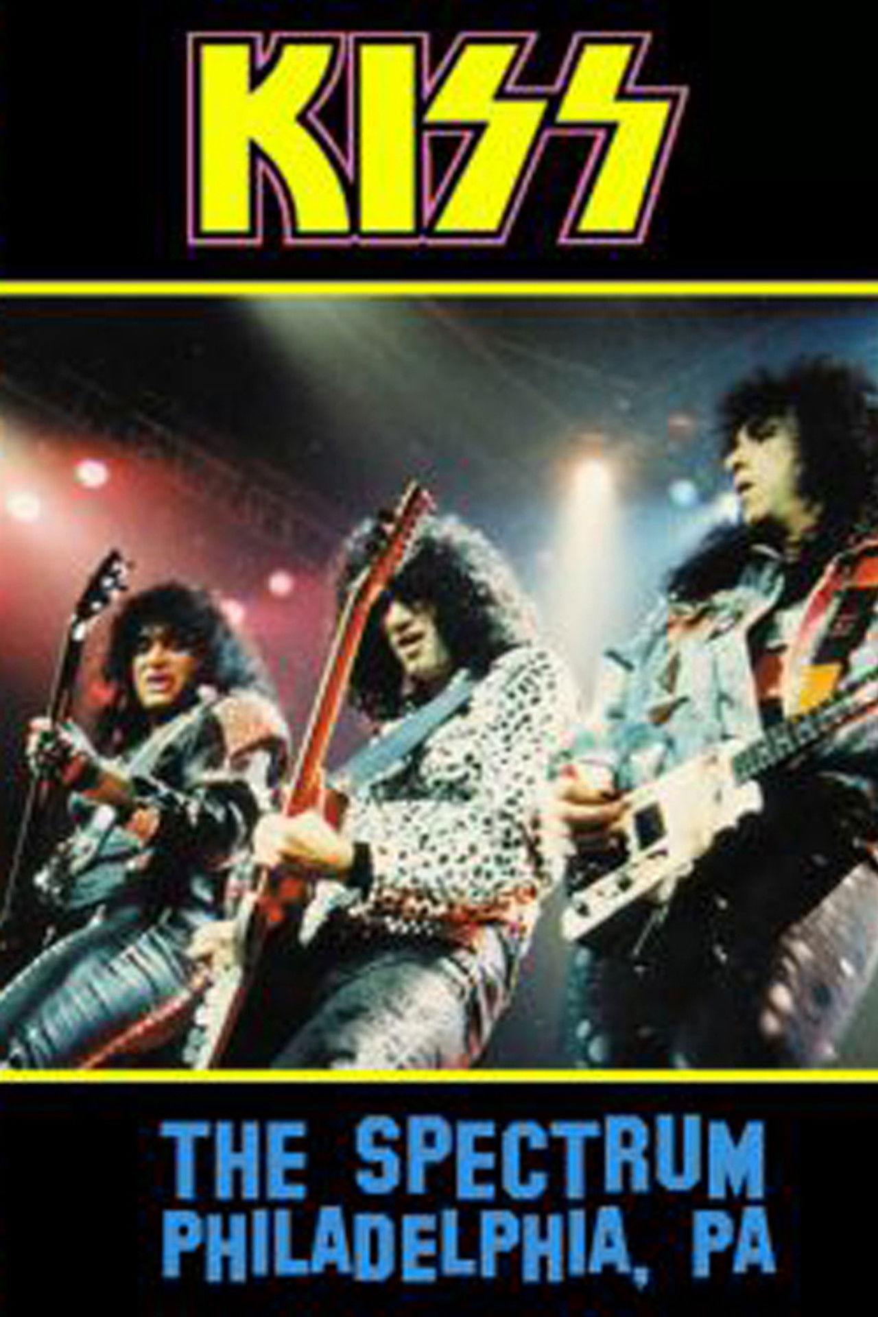 Kiss [1987] A Night At The Spectrum Backdrop