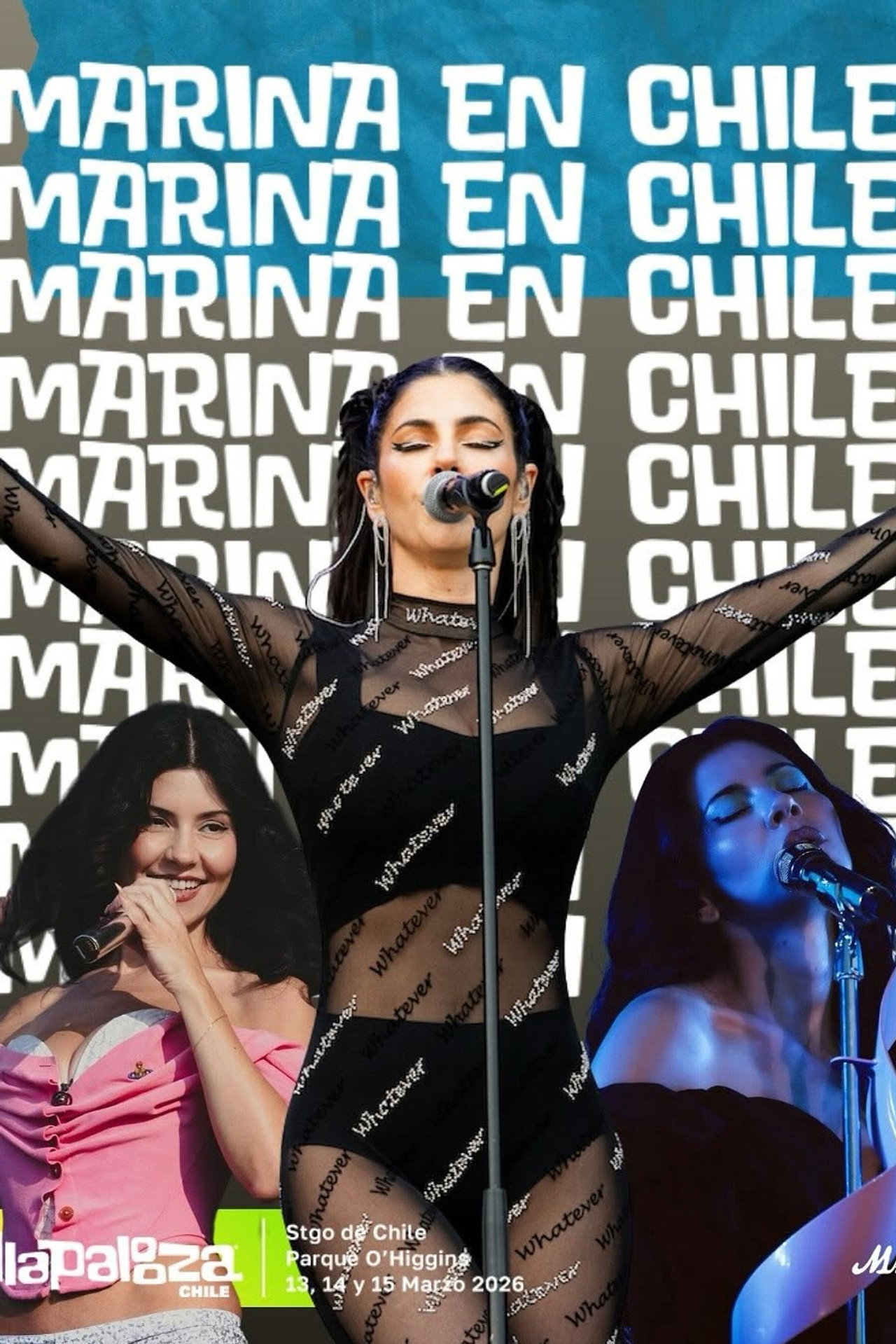 MARINA: Lollapalooza Chile Backdrop