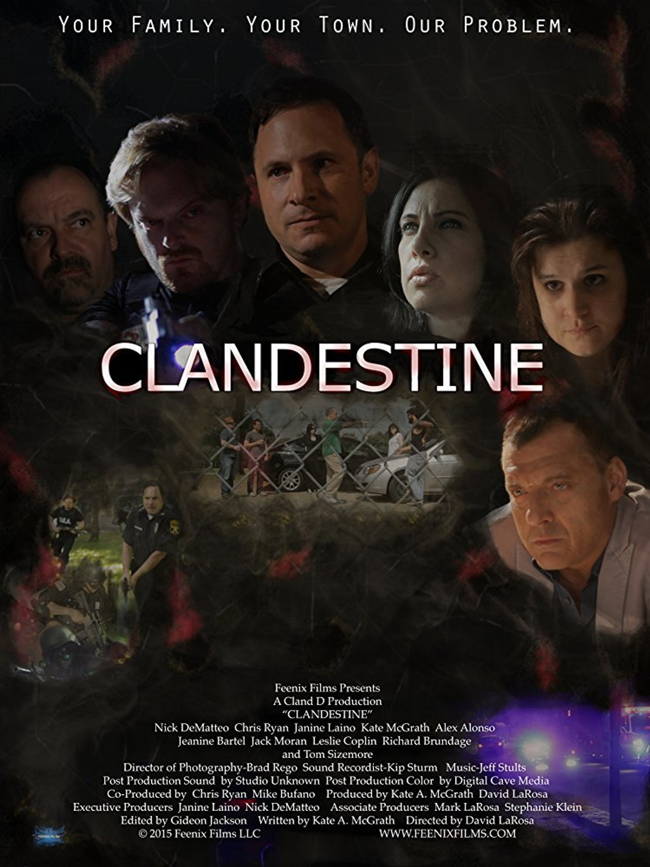 Clandestine filmaffisch