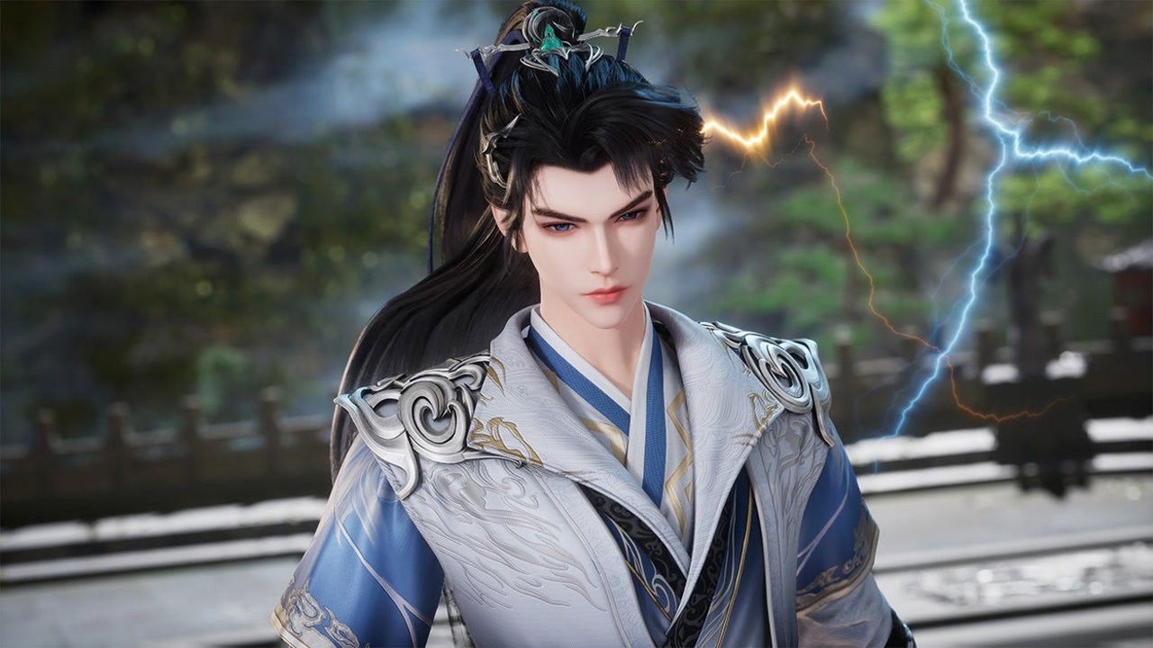 武碎星河 backdrop