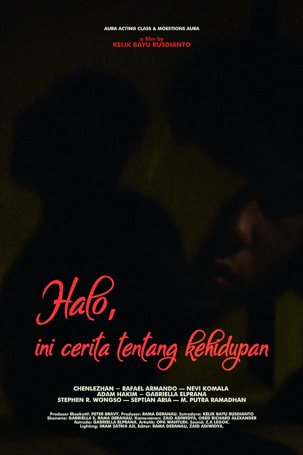 Halo, ini cerita tentang kehidupan filmaffisch