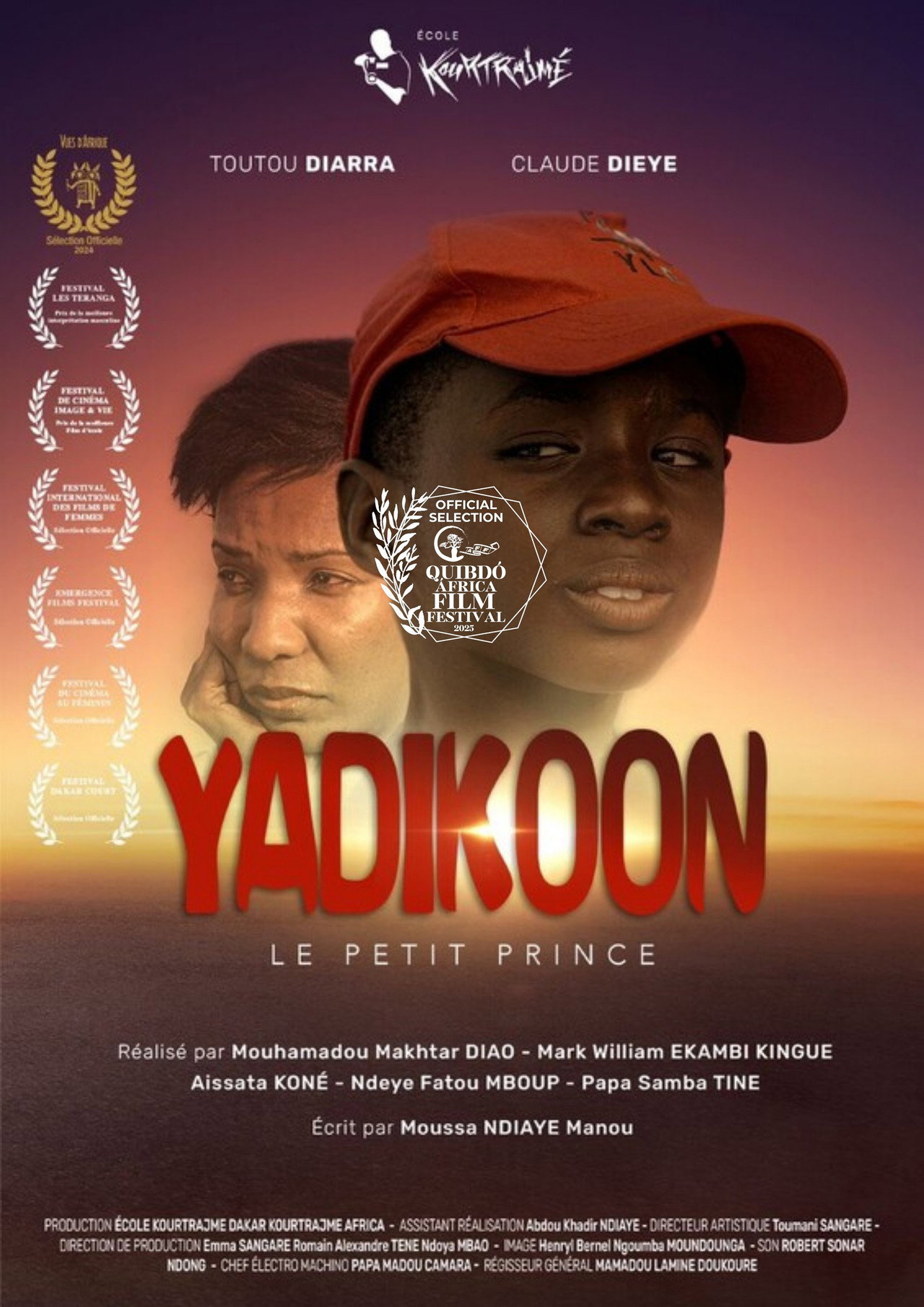 Yadikoon, le petit prince filmaffisch