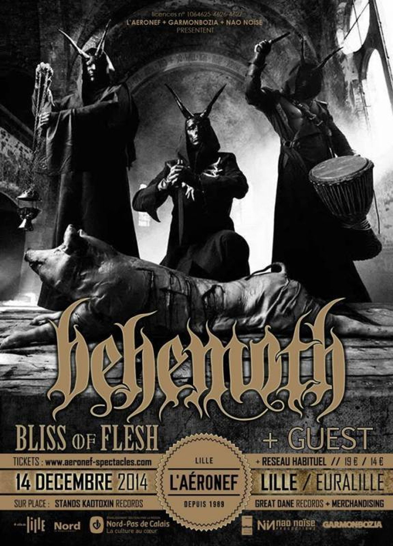 Behemoth: Live Barbarossa Backdrop
