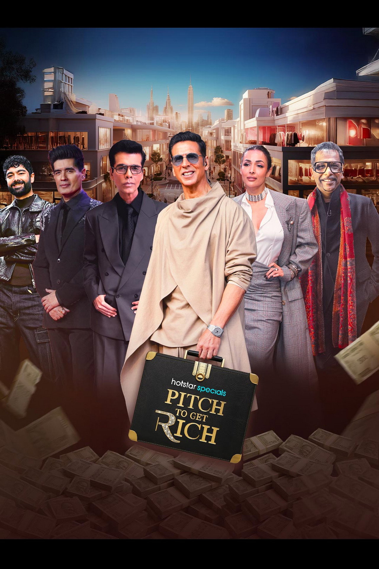 Pitch To Get Rich affisch
