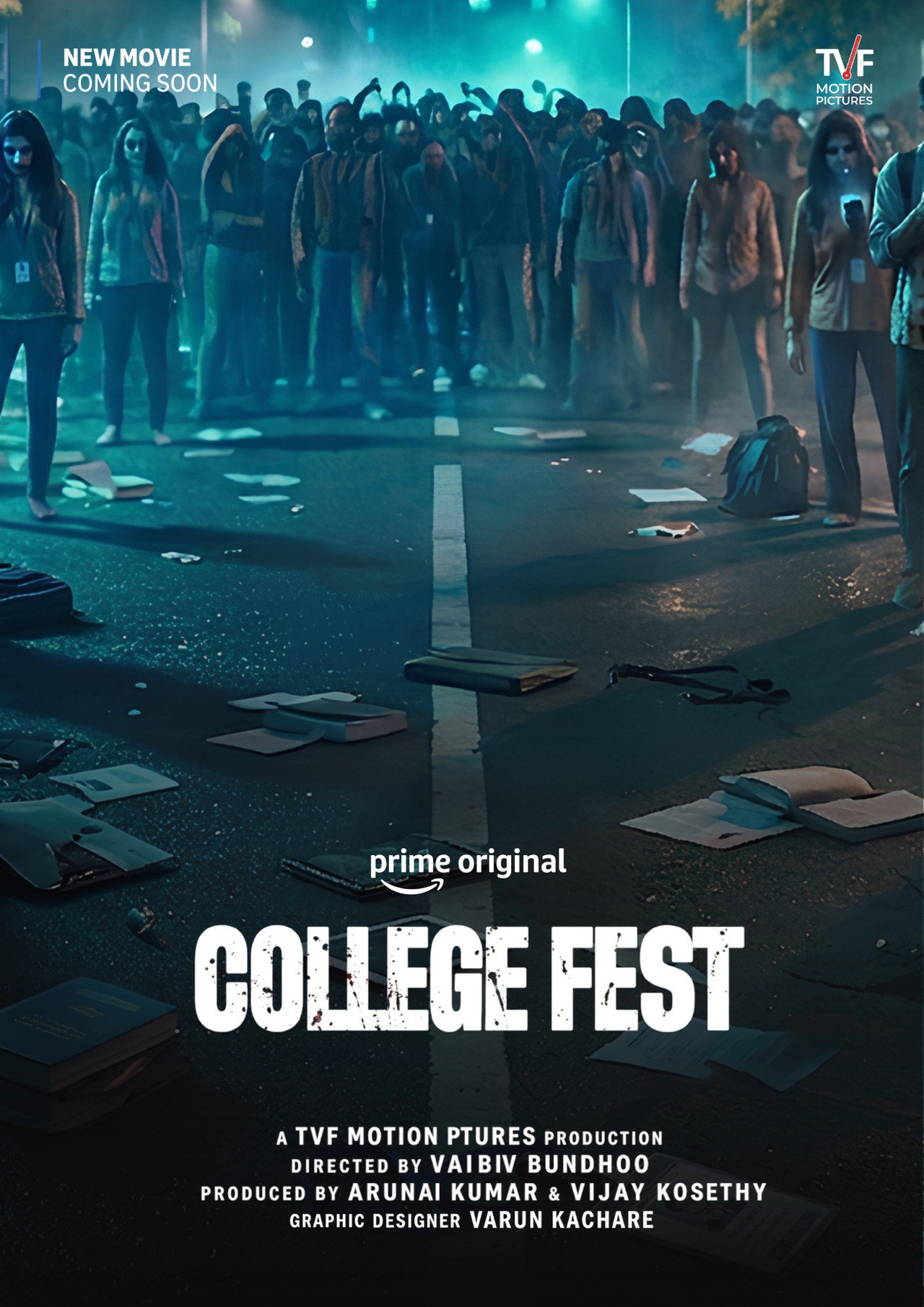 College Fest Backdrop