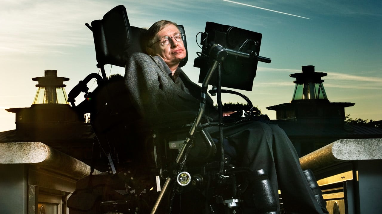 Scen från Stephen Hawkings Universum