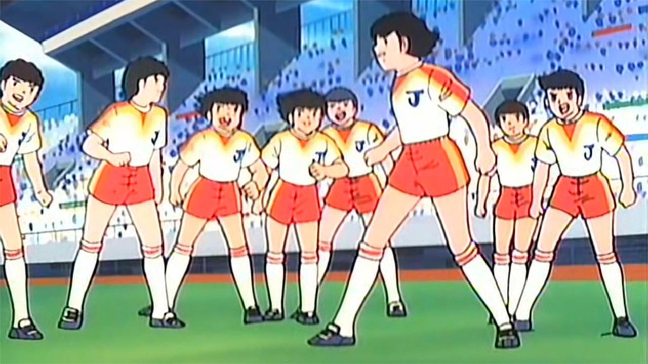 Scen från Captain Tsubasa Movie 02: Danger All Japan Junior Team