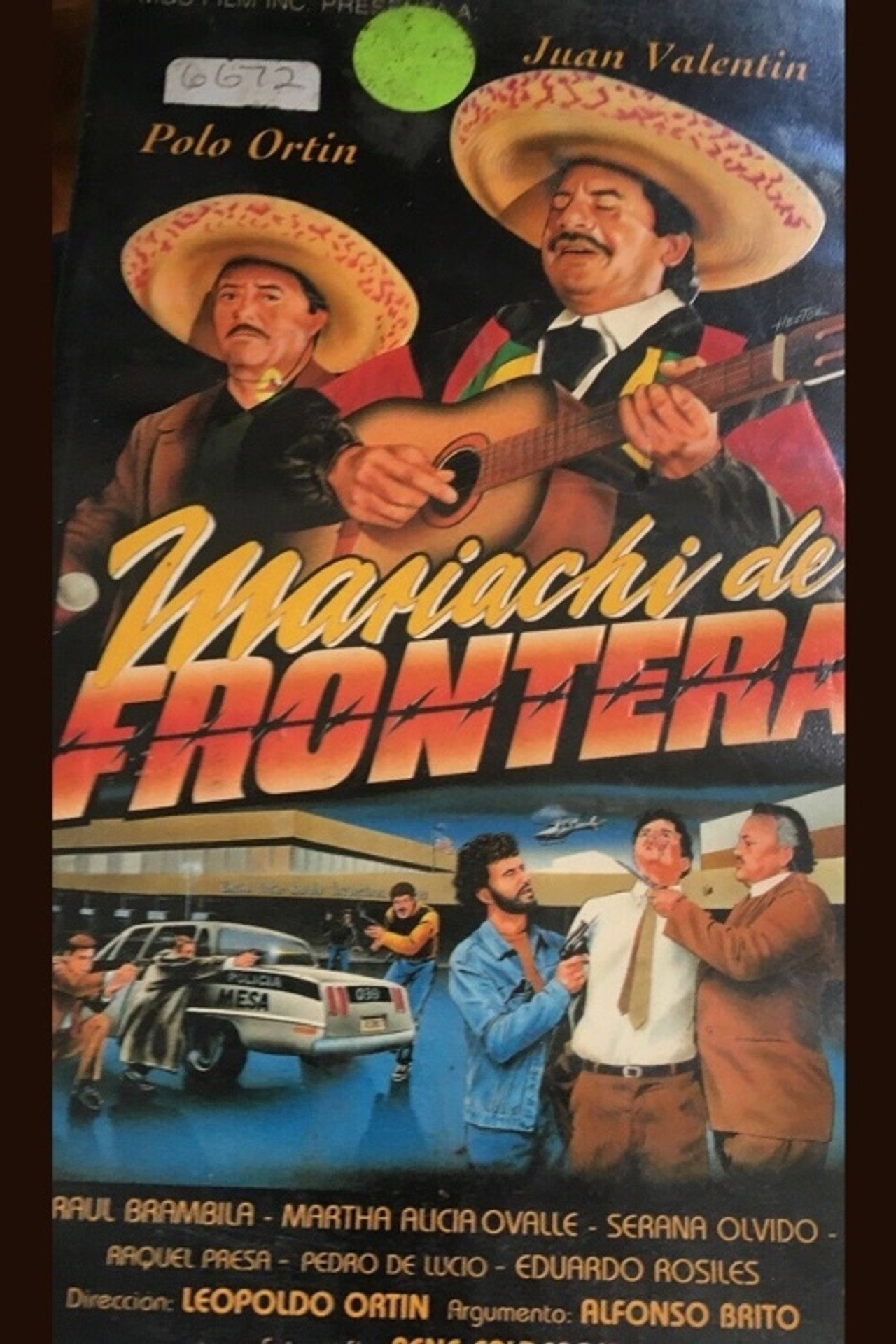 Mariachi de frontera Backdrop