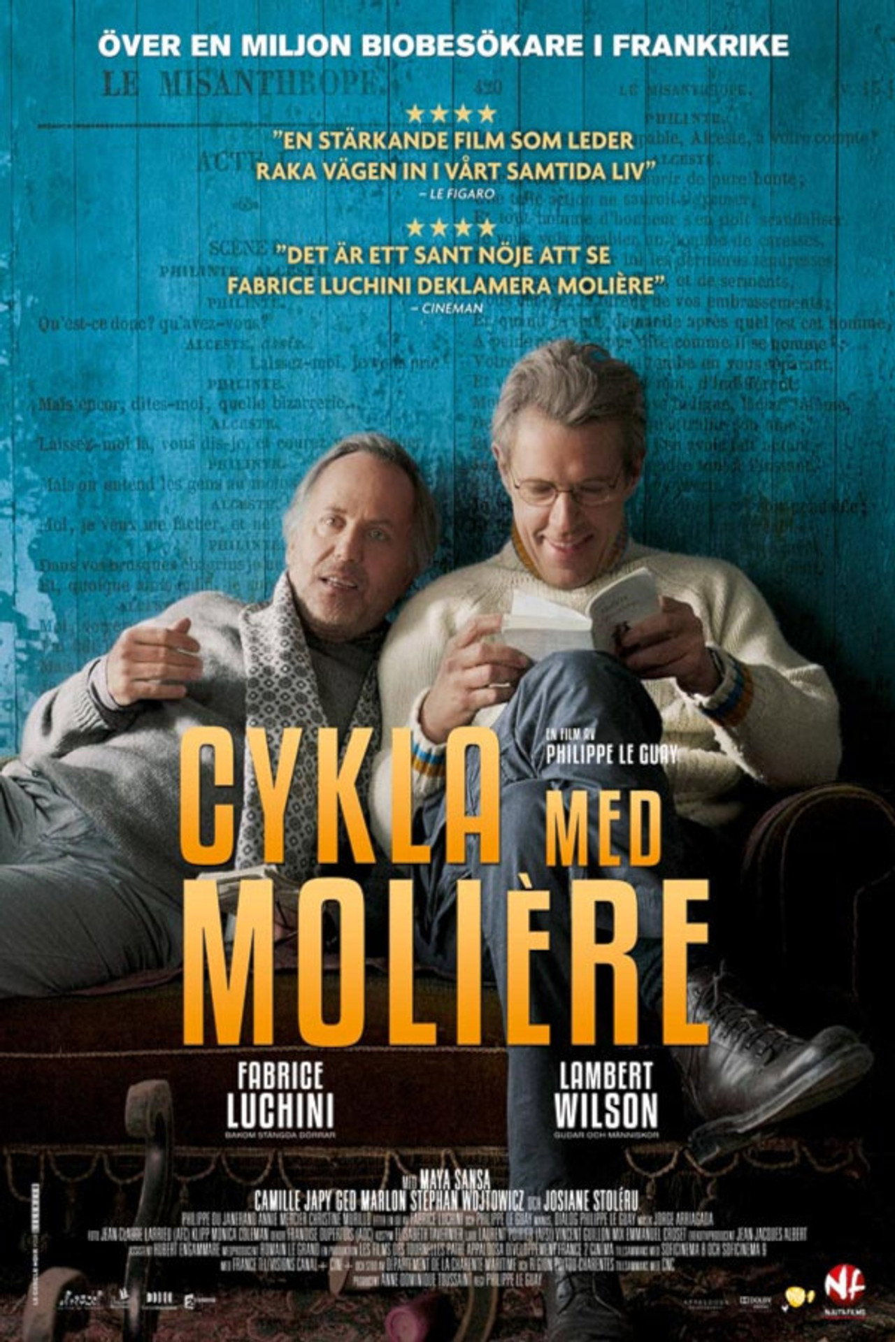 Cykla med Molière filmaffisch