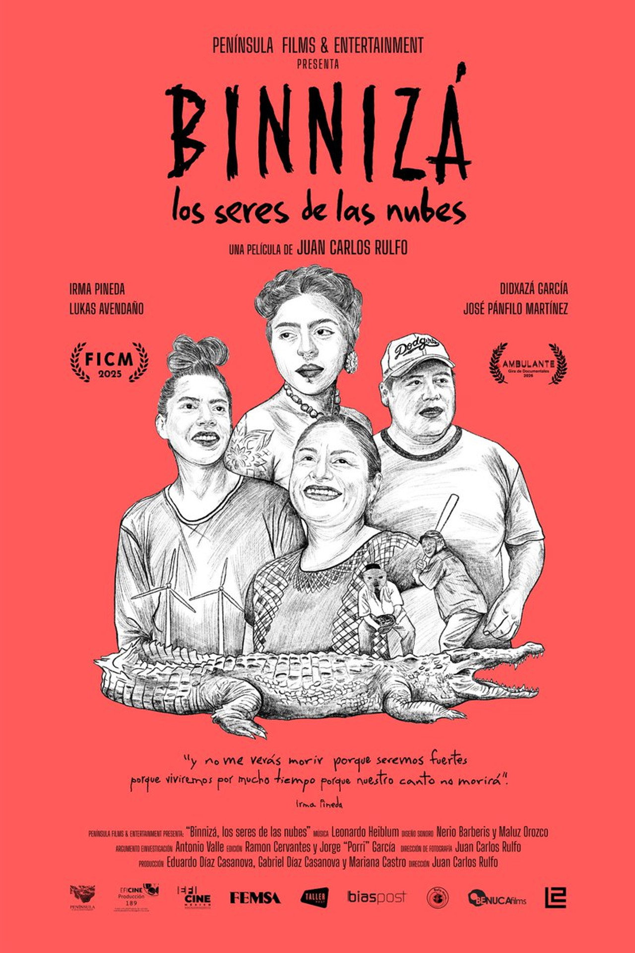 Binnizá, los seres de las nubes filmaffisch