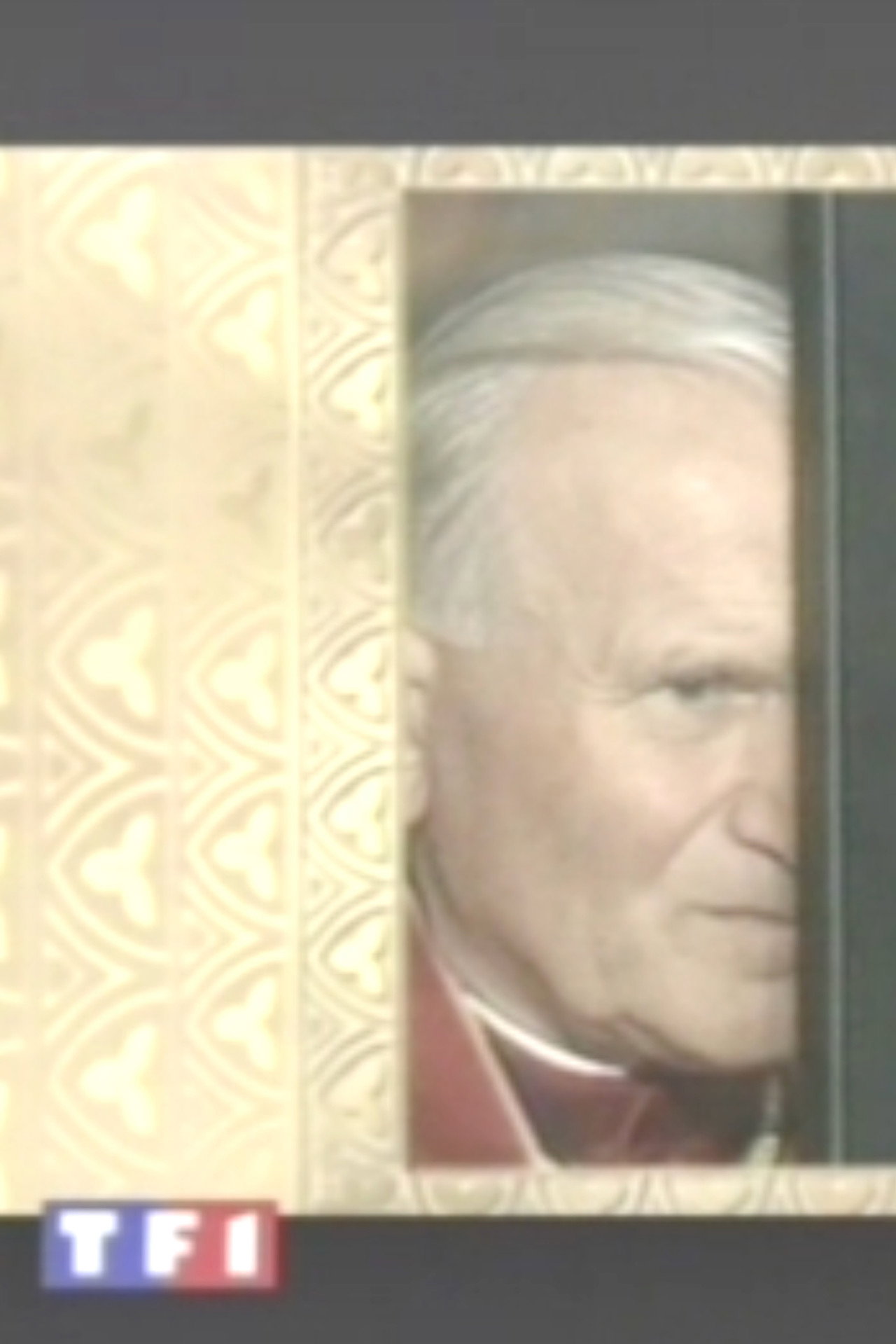 Jean Paul II - Portrait du Pape Backdrop