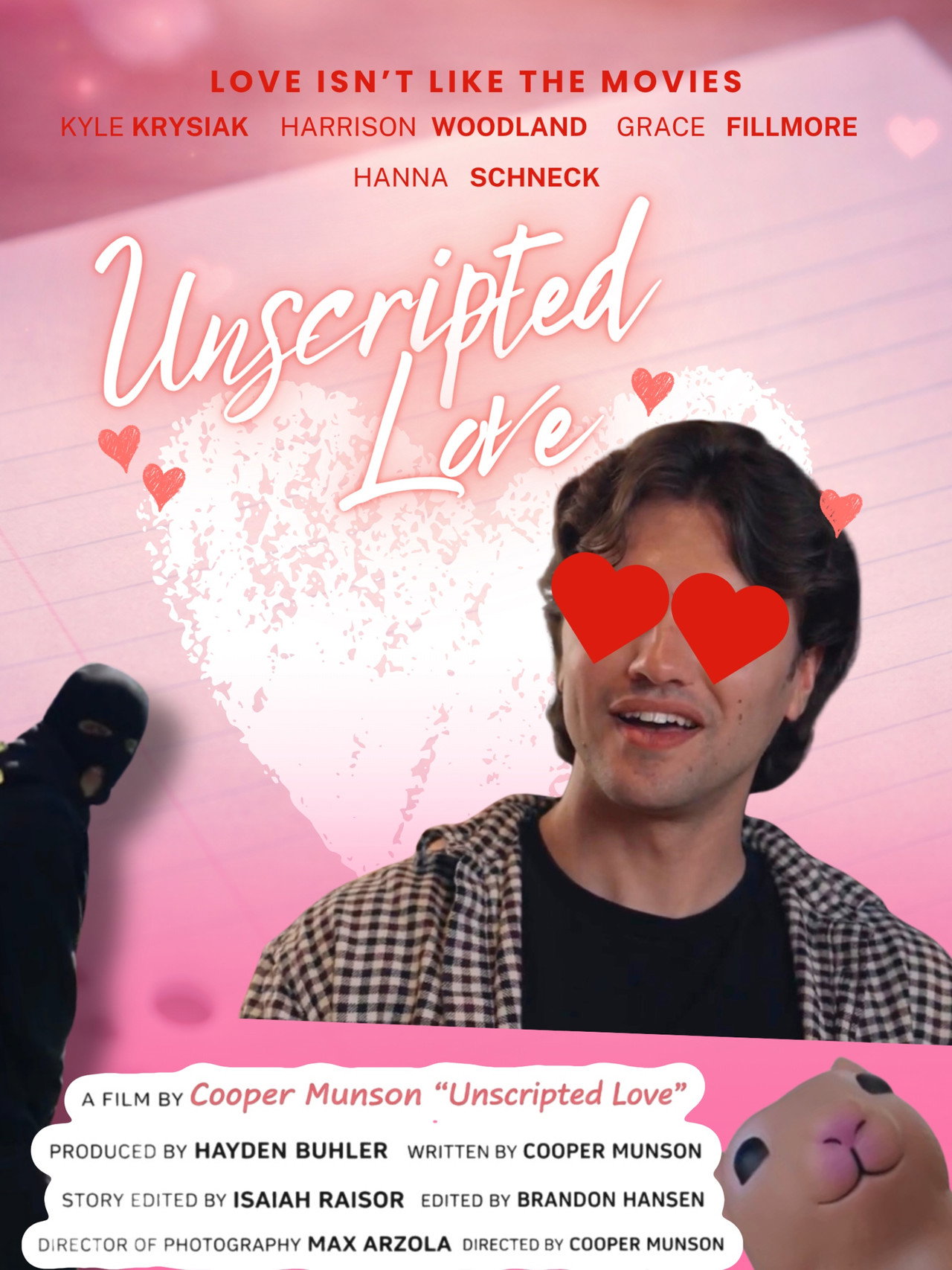 Unscripted Love Backdrop
