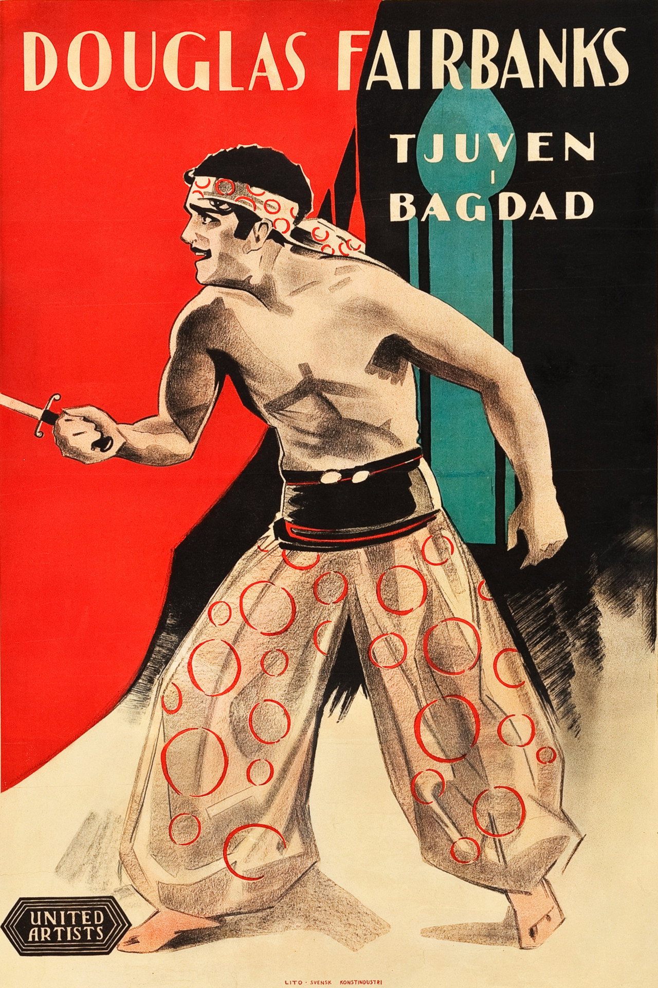 Tjuven i Bagdad filmaffisch