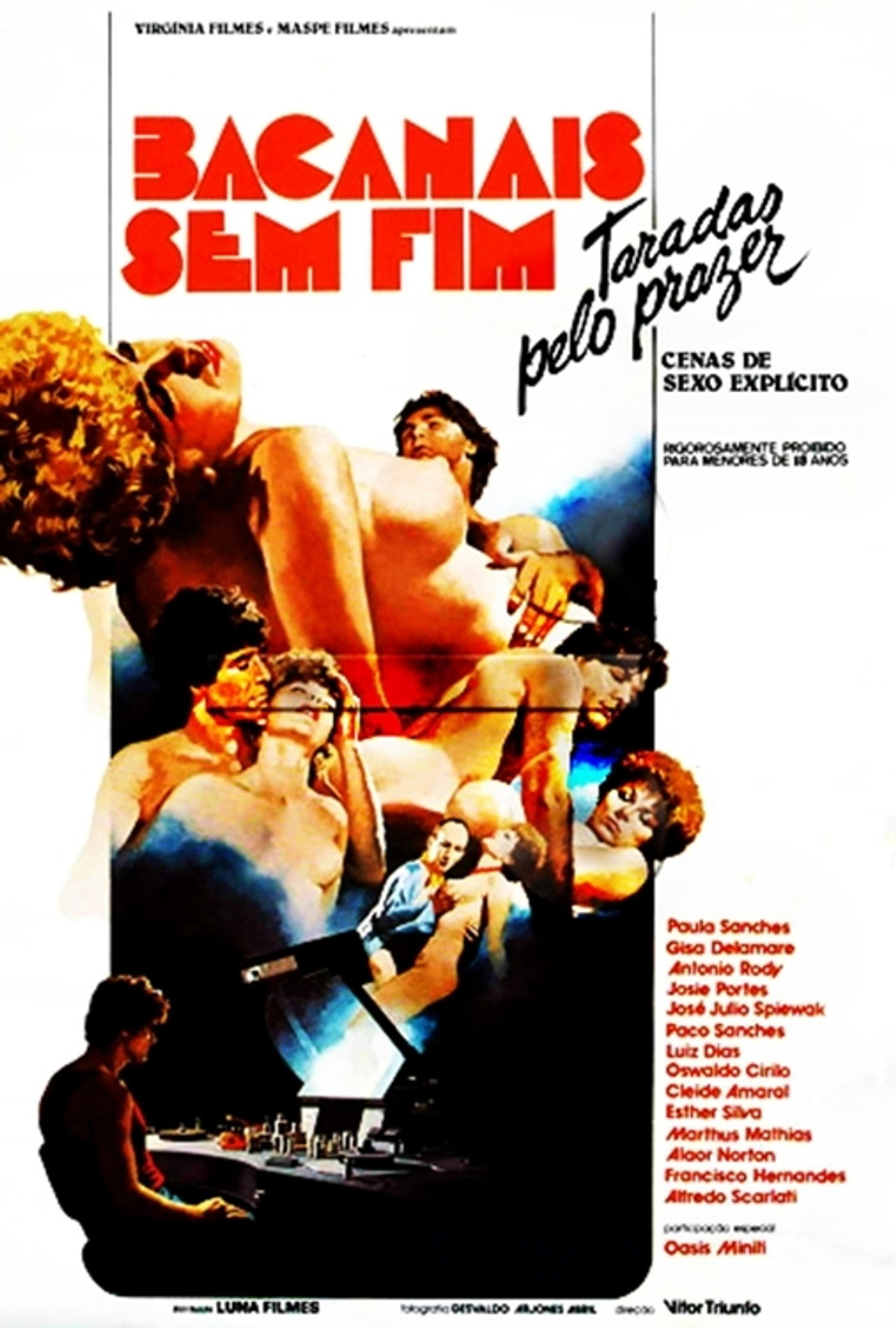 Bacanais Sem Fim filmaffisch