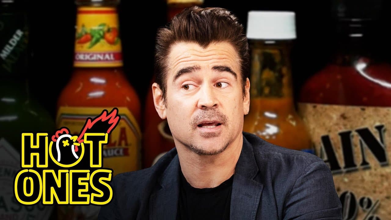Hot Ones - Season 17 Episode 7 : Colin Farrell Searches for Meaning in the Pain of Spicy Wings