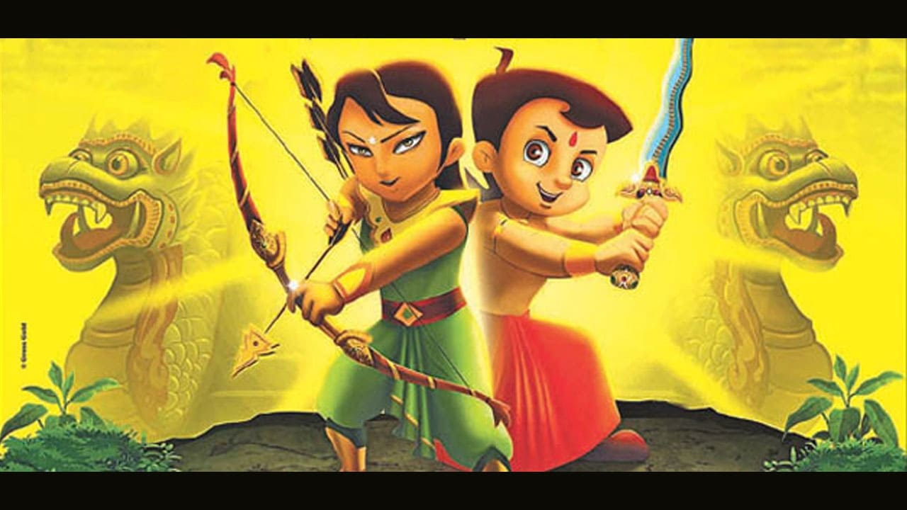 Scen från Chhota Bheem and the Throne of Bali