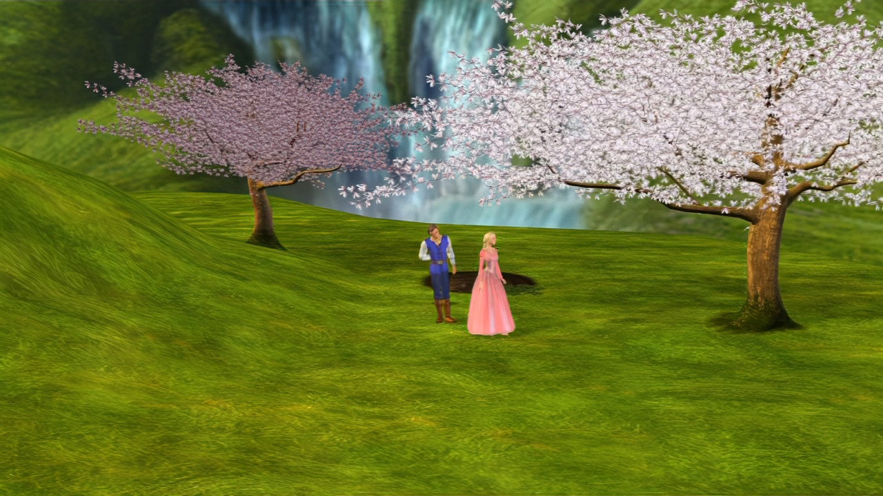 Barbie as Rapunzel background 45