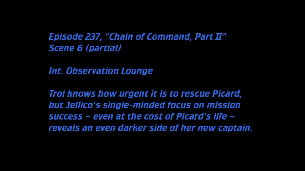 Star Trek: The Next Generation - Season 0 Episode 109 : Deleted Scenes: S06E11 - Chain of Command (2)