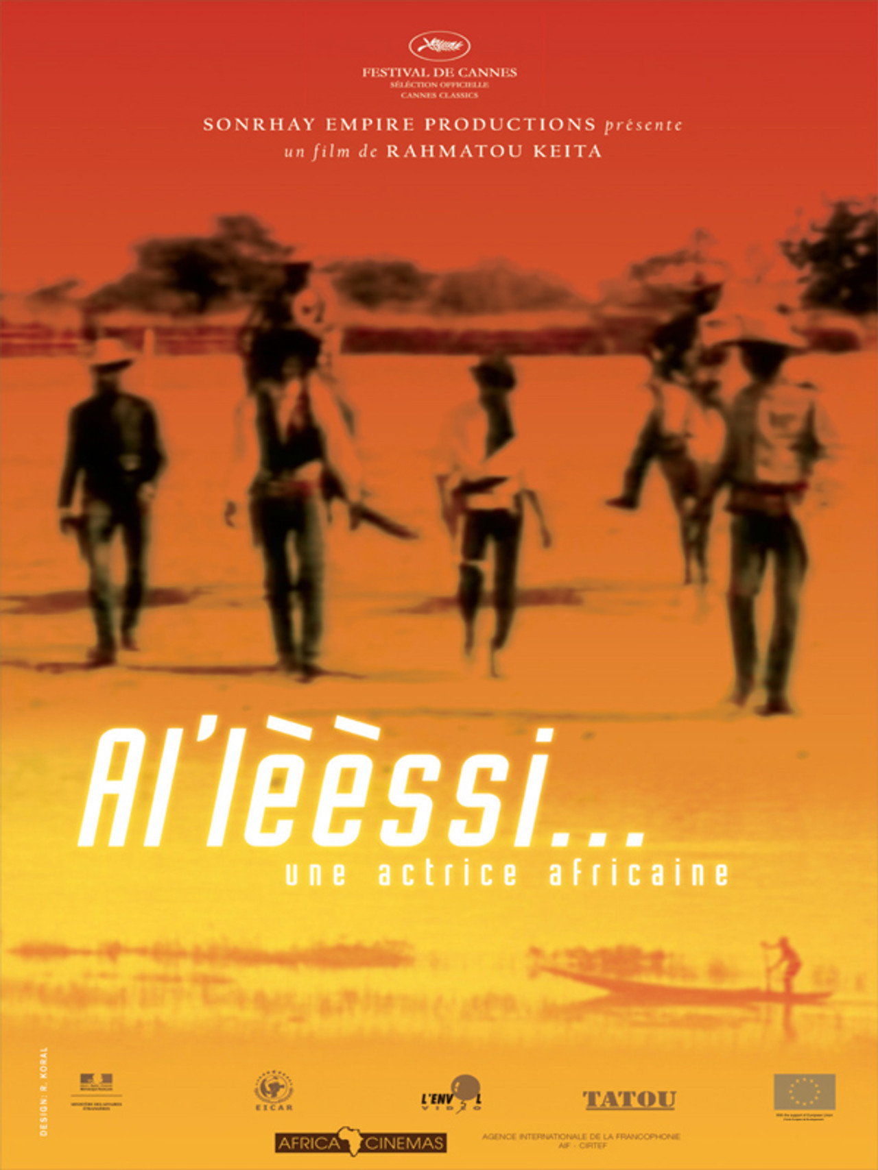 Al'lèèssi... Une actrice africaine filmaffisch