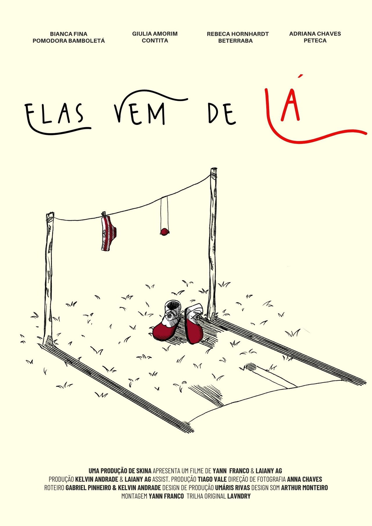 Elas vêm de LÁ filmaffisch
