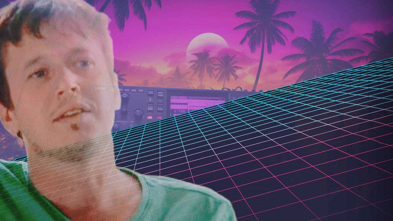Eighties bakgrundsbild