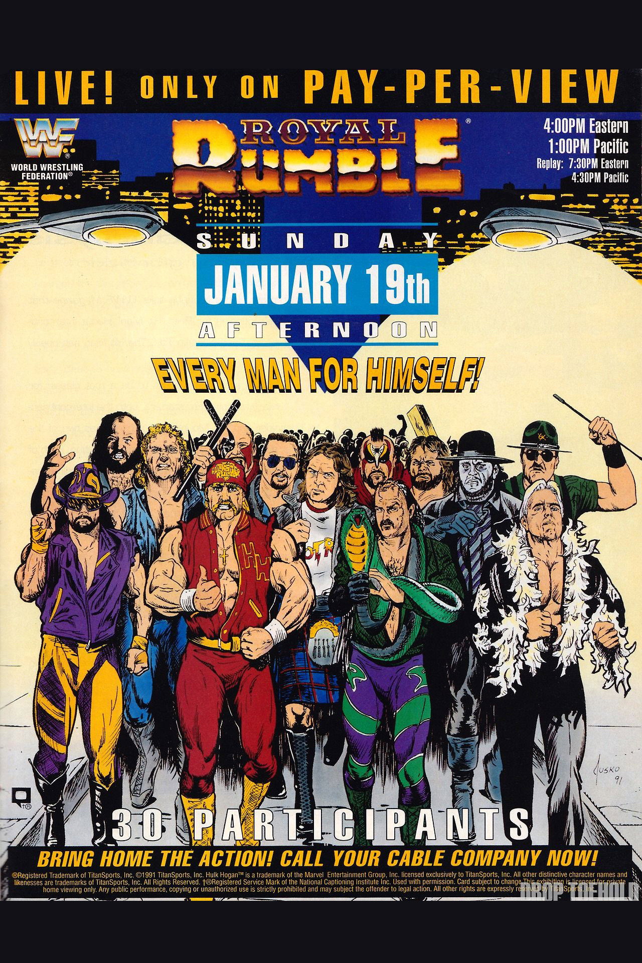 WWE Royal Rumble 1992 still 5